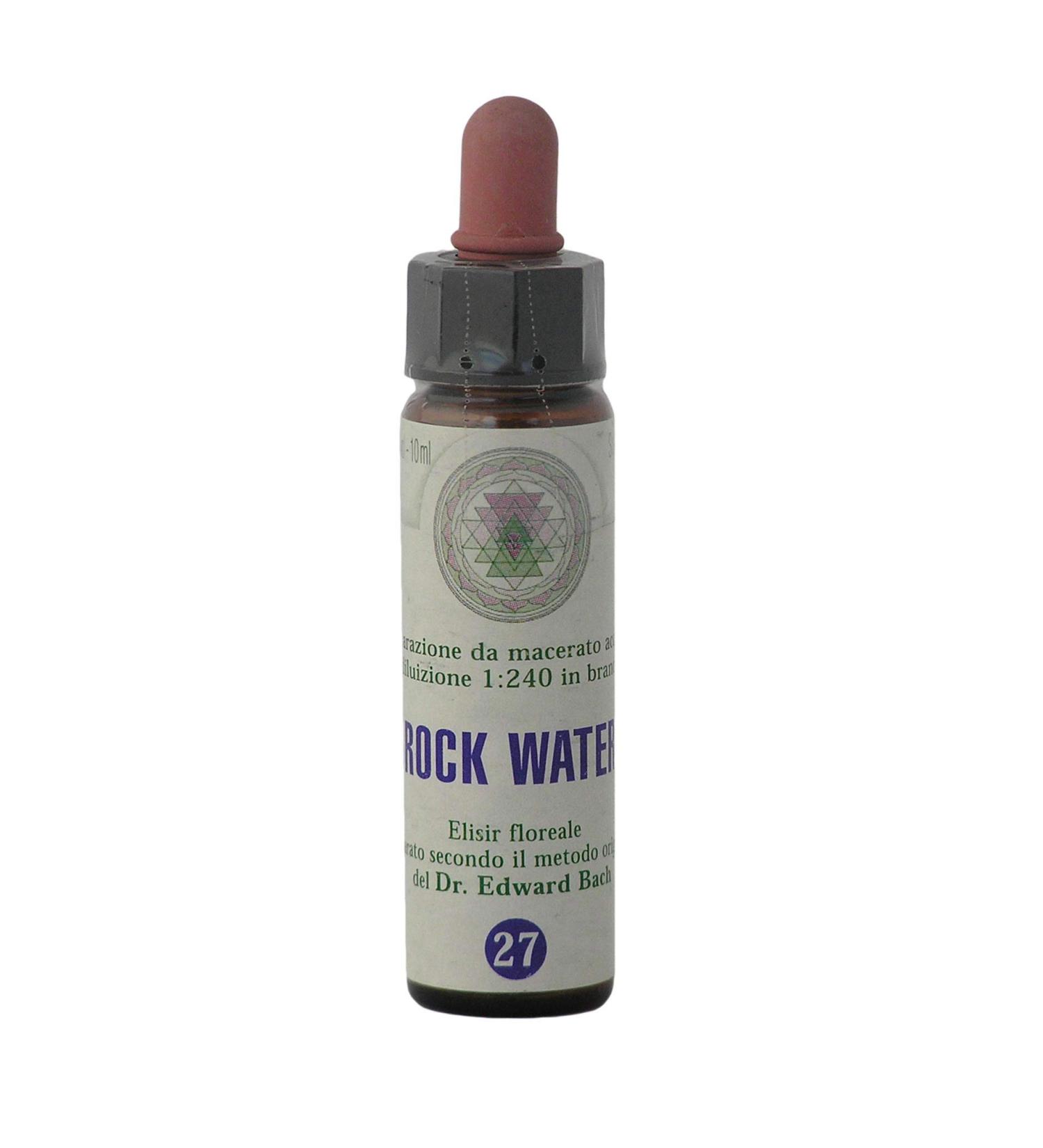 Rock Water n 27 Fleur de Bach farmaflor 1 Flacon Comtpe Gouttes 10ml - Made in Italy - Buy Online on GoSupps.com