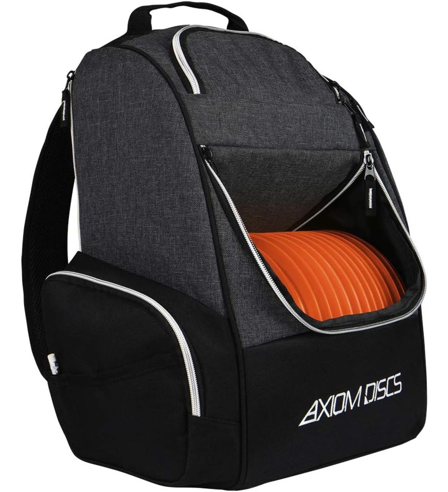 Axiom Discs Backpack Shuttle Bag - Black | Durable Disc Golf Bag - Buy Online on GoSupps.com