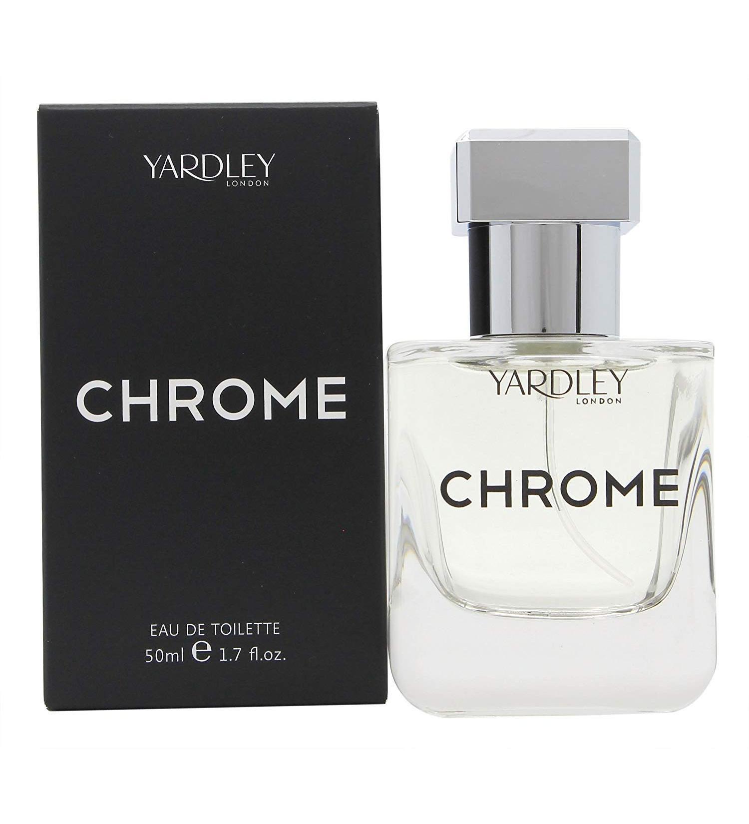 Yardley of London Chrome for Men 1.7 oz Eau de Toilette Spray - Buy Online on GoSupps.com