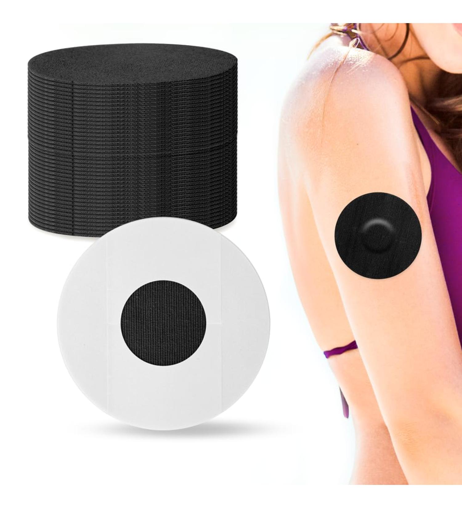Freestyle Libre 2 Sensor Patches - 40 Packs Freestyle Libre 2 Sensor Covers Waterproof Adhesive Patches CGM Patches Without Glue by YOUSHARES (Black) - Buy Online on GoSupps.com