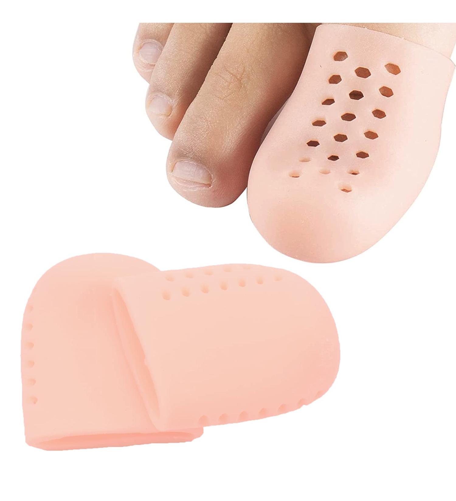 Big Toe Protectors - Breathable Gel Toe Caps Silicone (10 Pack) for Pain Relief & Comfort | Ideal for Corns & Blisters - International Shipping - Buy Online on GoSupps.com