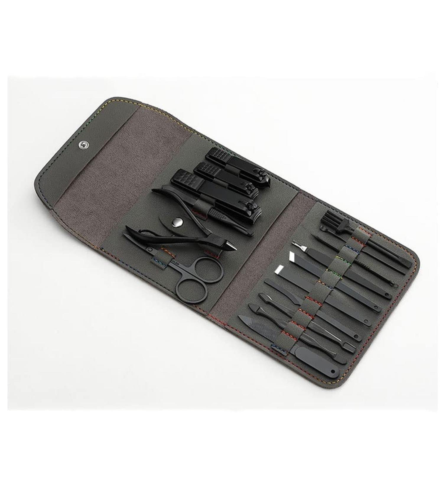 Nail Clippers Kit Men's Special Carbon Steel Nail Clipper Set Black Ear Spoon Tool Home Pedicure Nail Clipper Beauty Manicure Nail Tool Set Travel Nail Clippers (Color : C) - Buy Online on GoSupps.com