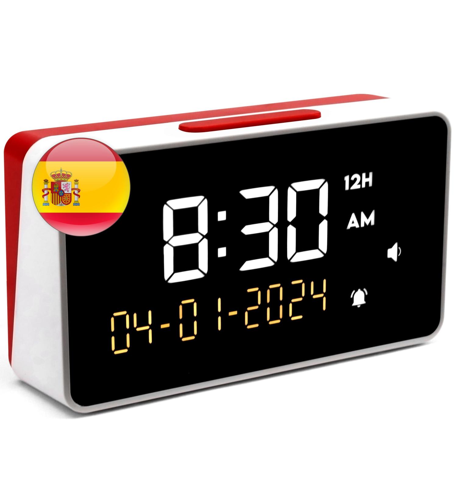 Spanish Speaking Alarm Clock - Speak Spanish Spanish Voice