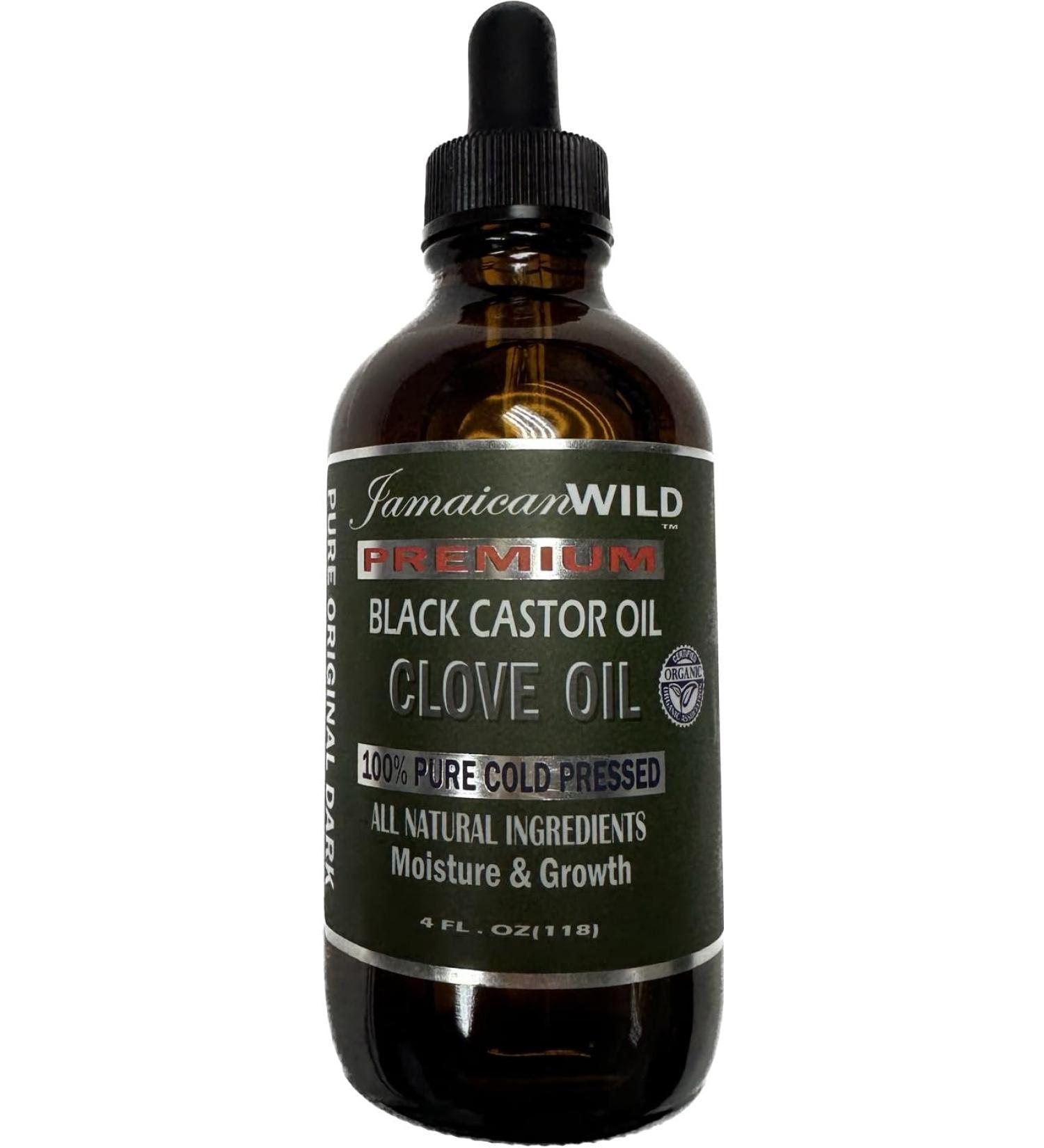 dye dyed Jamaican Wild Black Castor Oil (clove 4 oz)