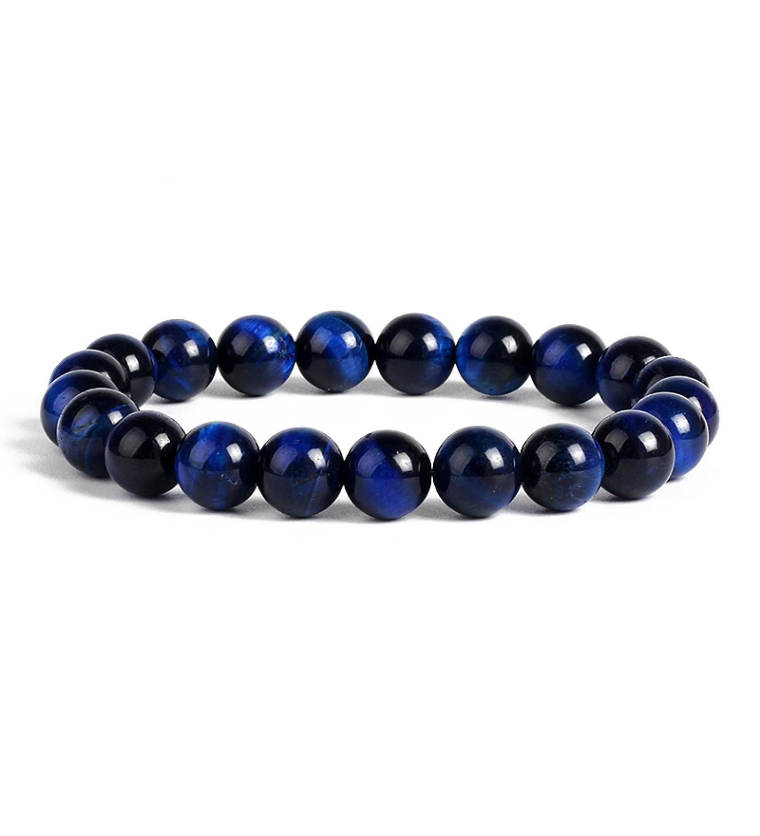 Original Tiger Eye Bracelets Men Energy Natural Stone Bead Bracelets Women Quartz Agates Feng Shui Wealth Jewelry Pulseras 5 8mmBeads17cm 5 8mmBeads17cm - Buy Online on GoSupps.com