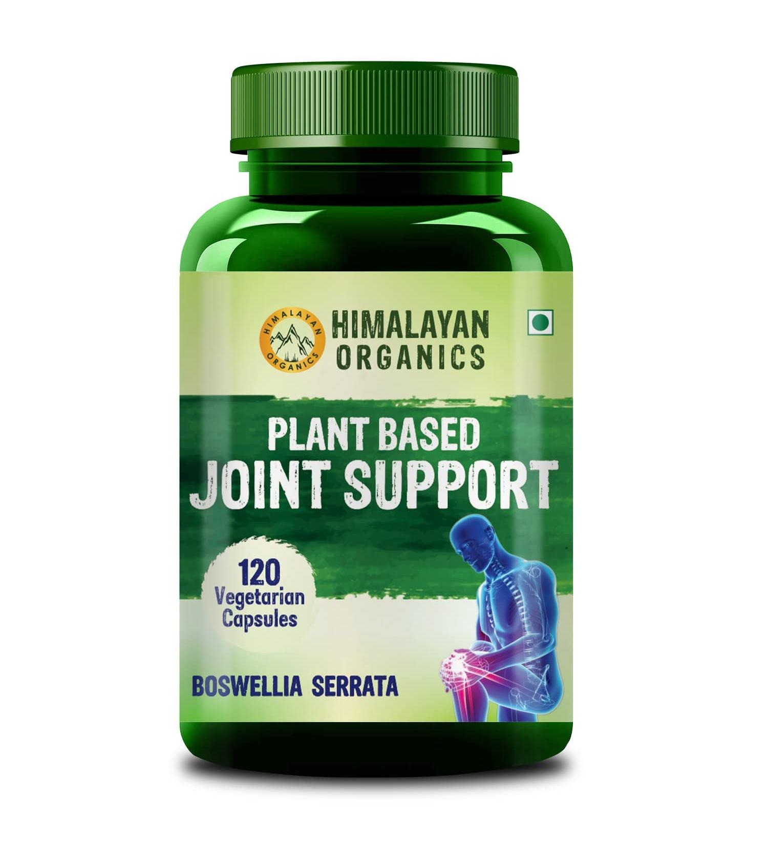 Plant Based Joint Support (120 Veg Capsules) | 100% Herbal, No Side Effects - ShopMore01 - Buy Online on GoSupps.com