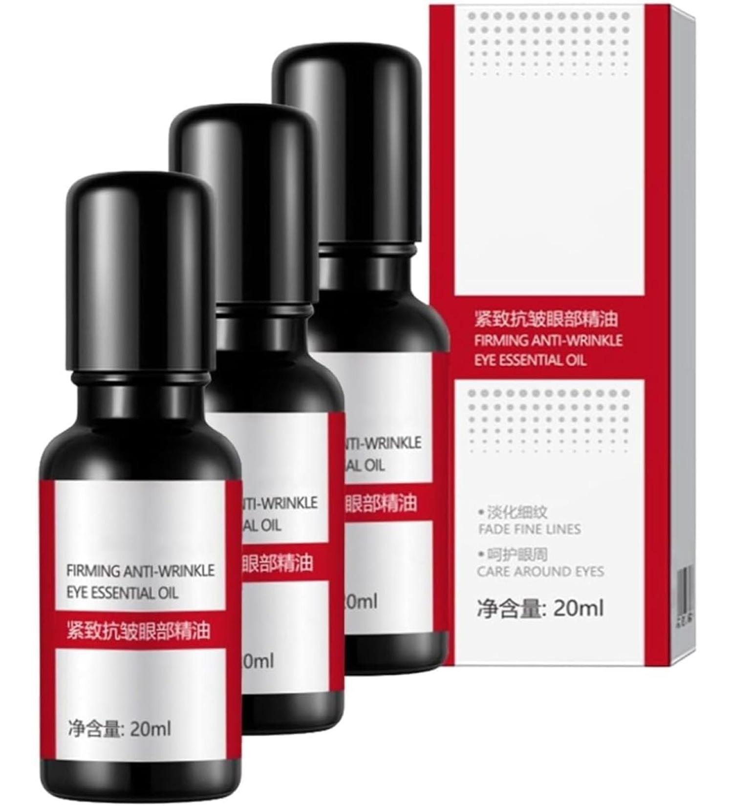 Anti-Wrinkle Firming Eye Contour Oil Anti-Aging Wrinkle-Free Eye Serum Oil Anti-Wrinkle Essence Oil for Dark Circles and Bags Under the Eyes - Buy Online on GoSupps.com