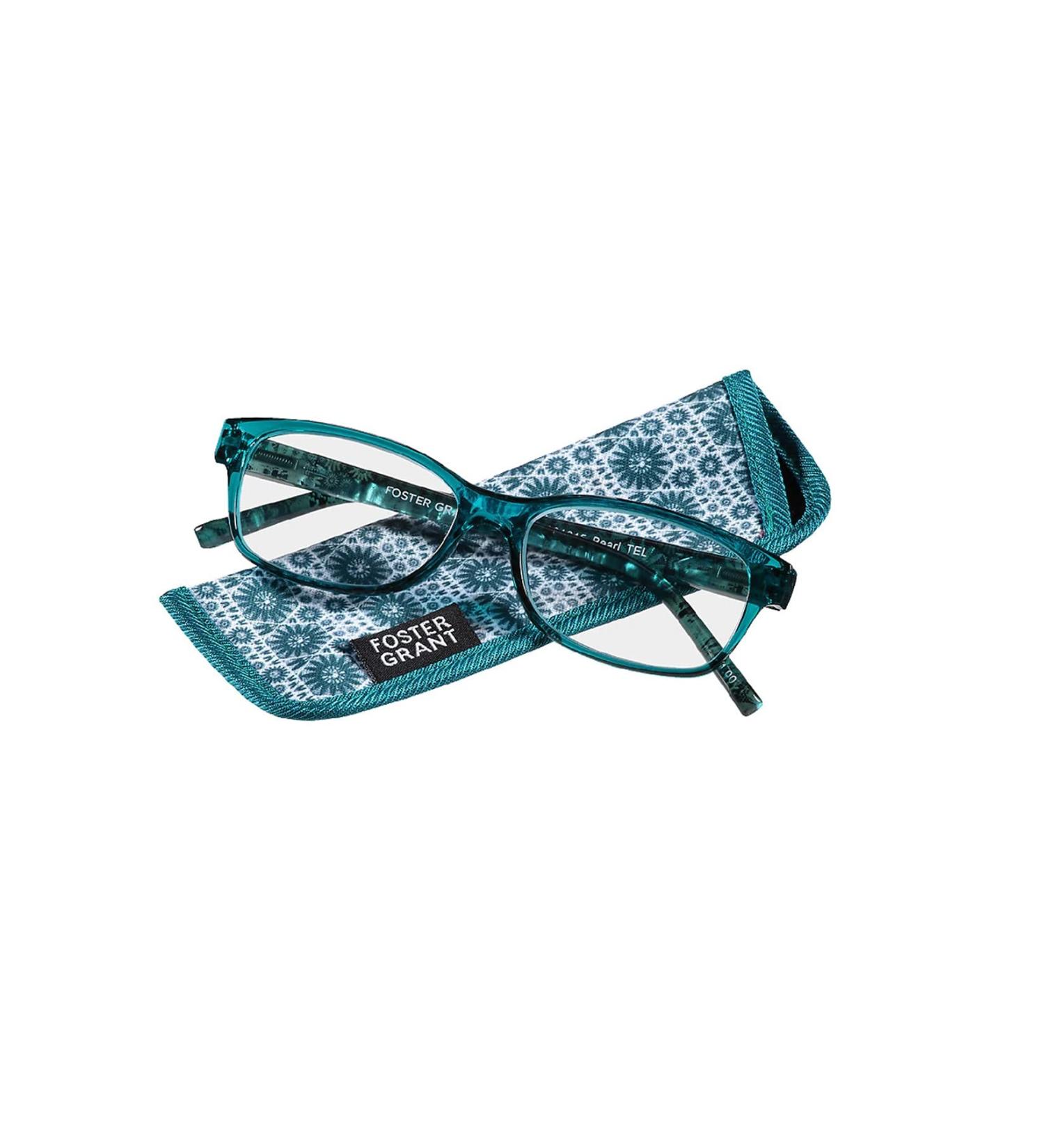 Foster Grant Pearla Reading Glasses Teal +2.75