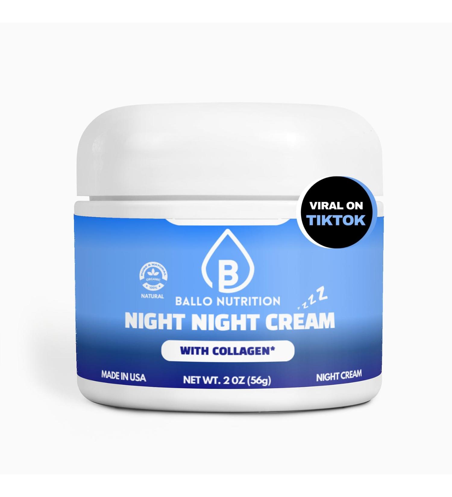 Night Night Collagen Cream Moisturizing Face & Body Cream
