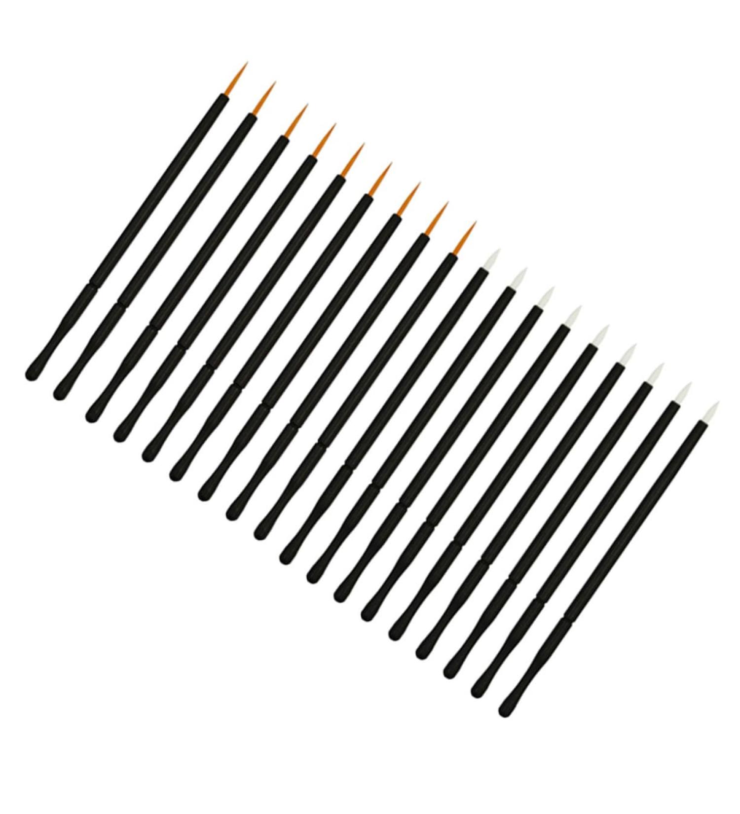 Ipetboom 100pcs Disposable Brush Mixed Tool and Cosmetic White Wands Liner Makeup Applicator Tools 10*0.5cm As Shown - Buy Online on GoSupps.com