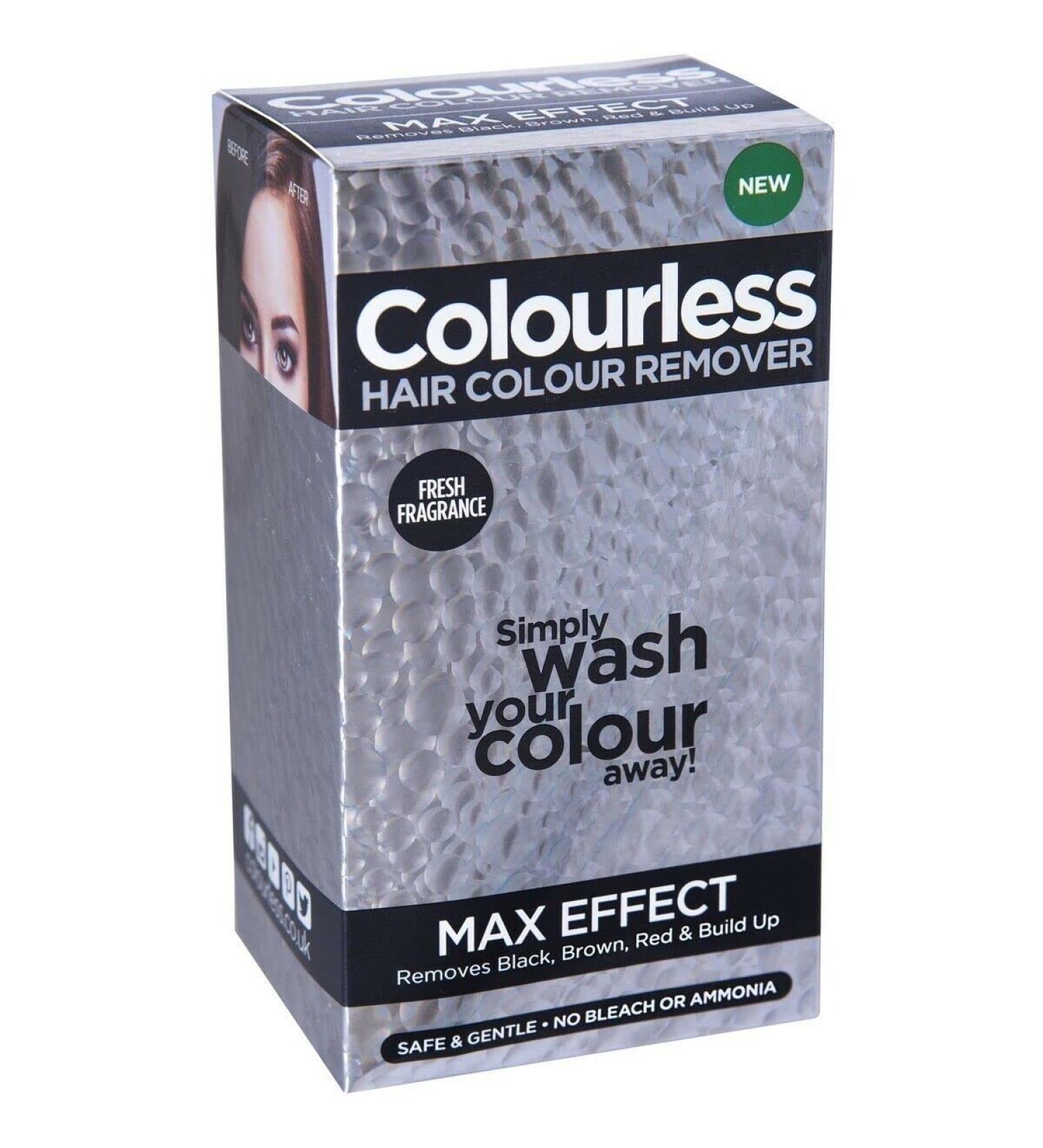 Colourless Max Effect Hair Colour Remover Black - Professional Hair Color Removal - Buy Online on GoSupps.com