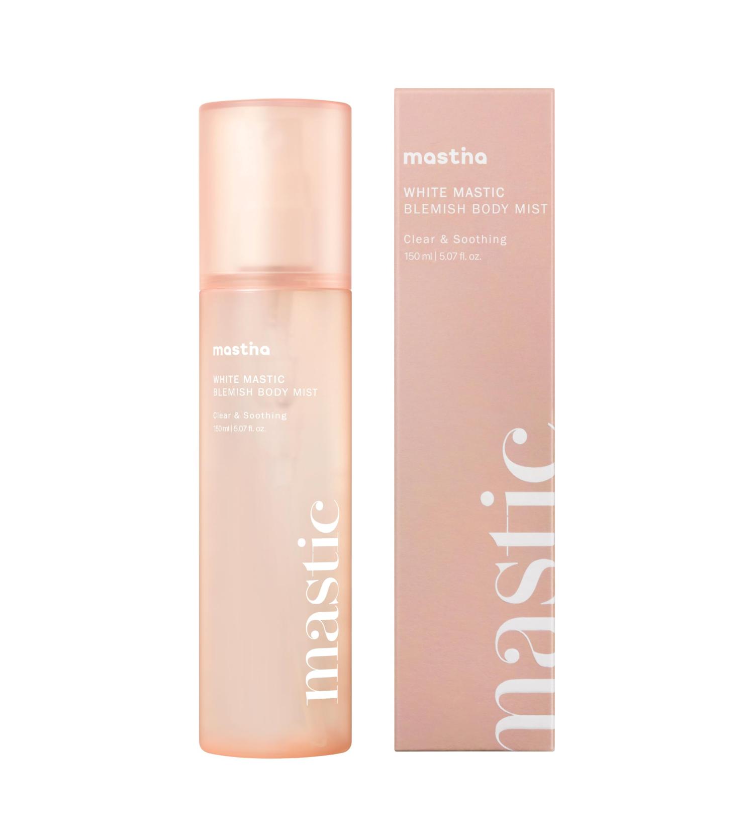 MASTINA White Mastic Body Mist (5.1fl oz) Valentines Day Gift Lightens Acne Scars Soothes & Cools. Body Spray for Flawless Skin. Fermented Mastic Gum. - Buy Online on GoSupps.com