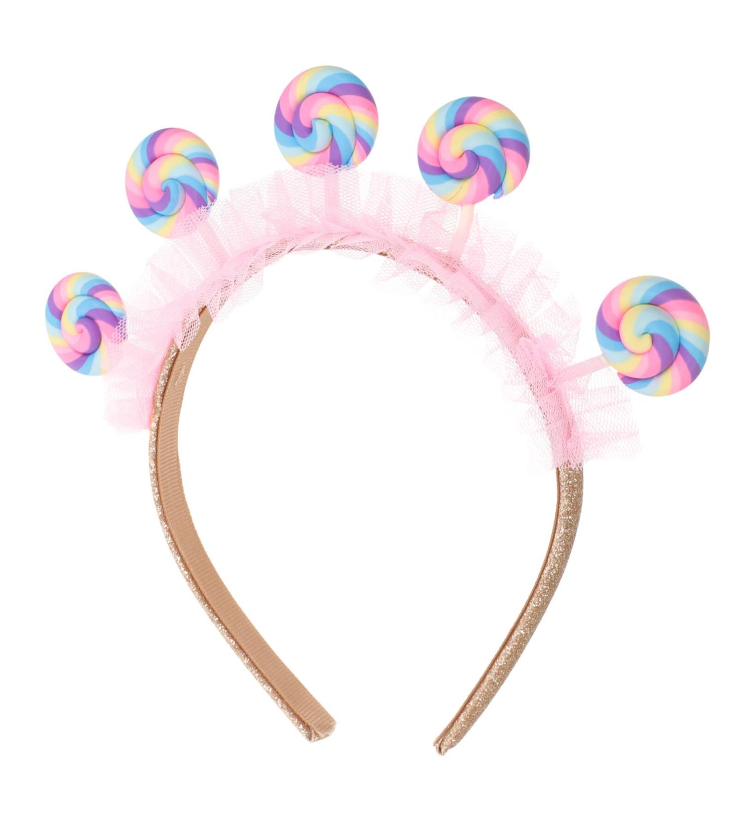 PATKAW Lollipop Headband Lollipop Headdress Candy Headband Carnival Headpieces Party Hair Hoops Hair Decor Princess Hair Accessories for Girls Women - Buy Online on GoSupps.com