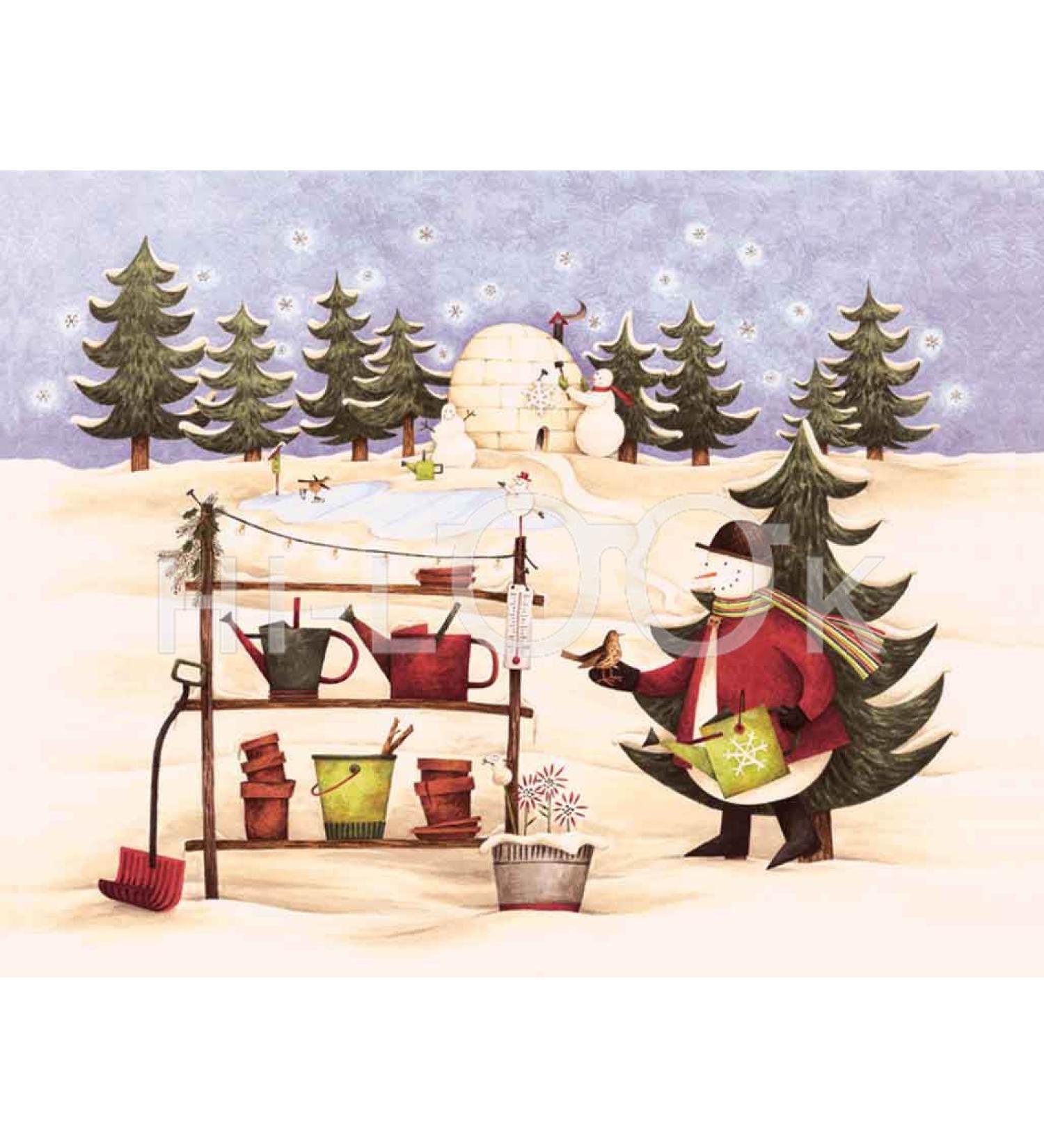 Hi-Look Microfiber Cleaning Cloth - Winter Gardener