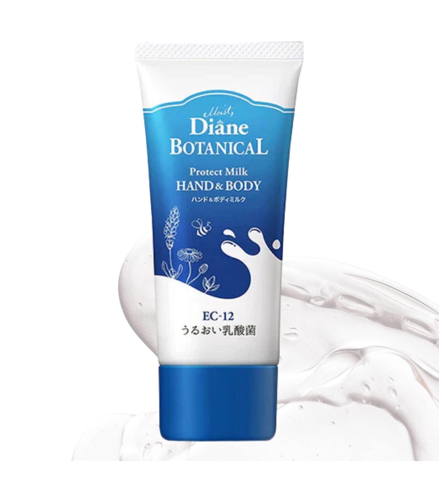 Moist Diane Botanical Protect Hand & Body Milk 50ml Verbena & Honey - Buy Online on GoSupps.com