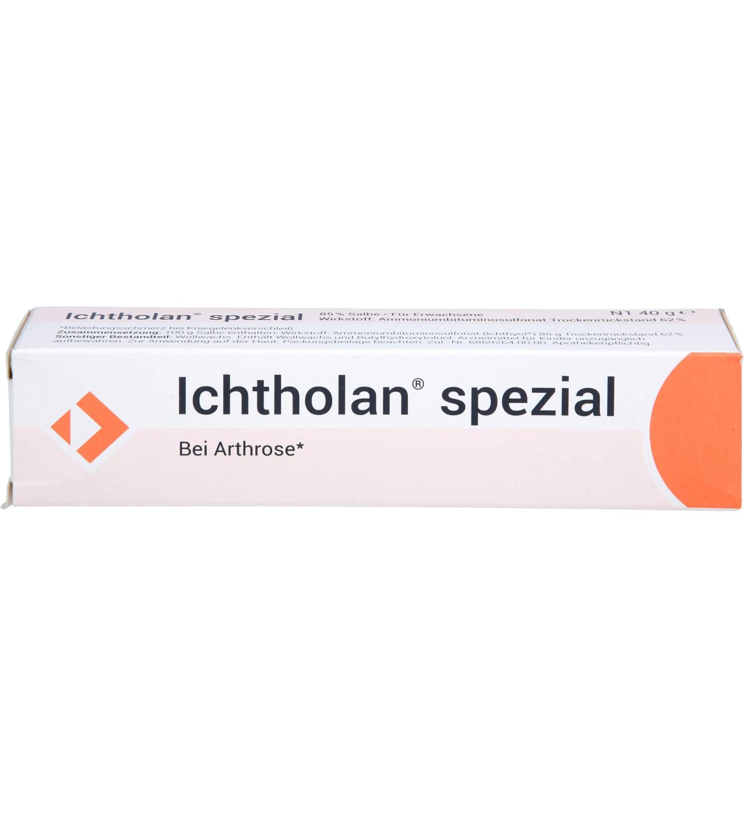 Ichtholan Special 85% Ointment 40g | Effective Relief for Skin Conditions | Fast International Shipping - Buy Online on GoSupps.com