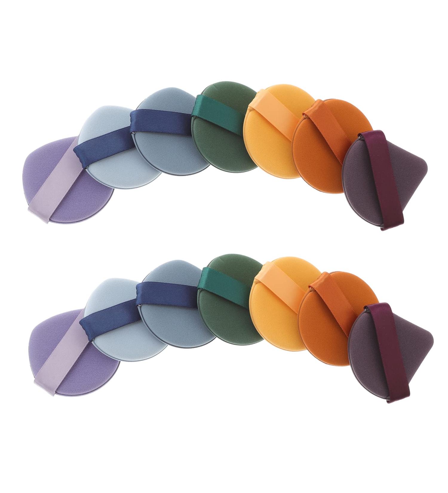 DOITOOL 2 Boxes Facial Puff Face Powder Puff Cotton Puff Disposable Makeup Sponge Make up Round Sponge Beauty Sponge for Makeup Natural Sponge Puffs Wet and Dry - Buy Online on GoSupps.com