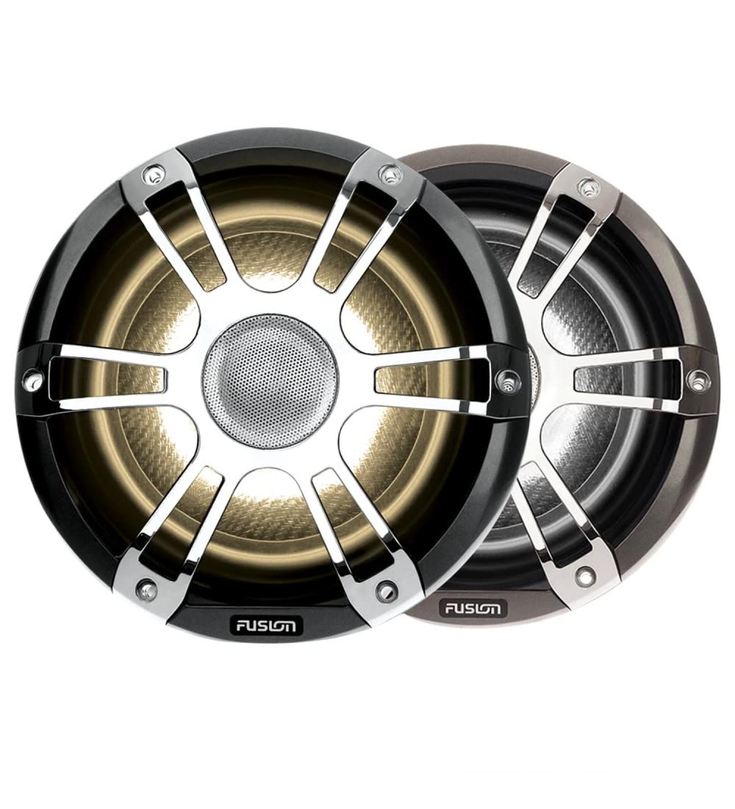 Garmin Fusion Signature Series 3, SG-FL652SPC Sports Chrome 6.5-inch Marine Speakers, with CRGBW LED Lighting, a Brand