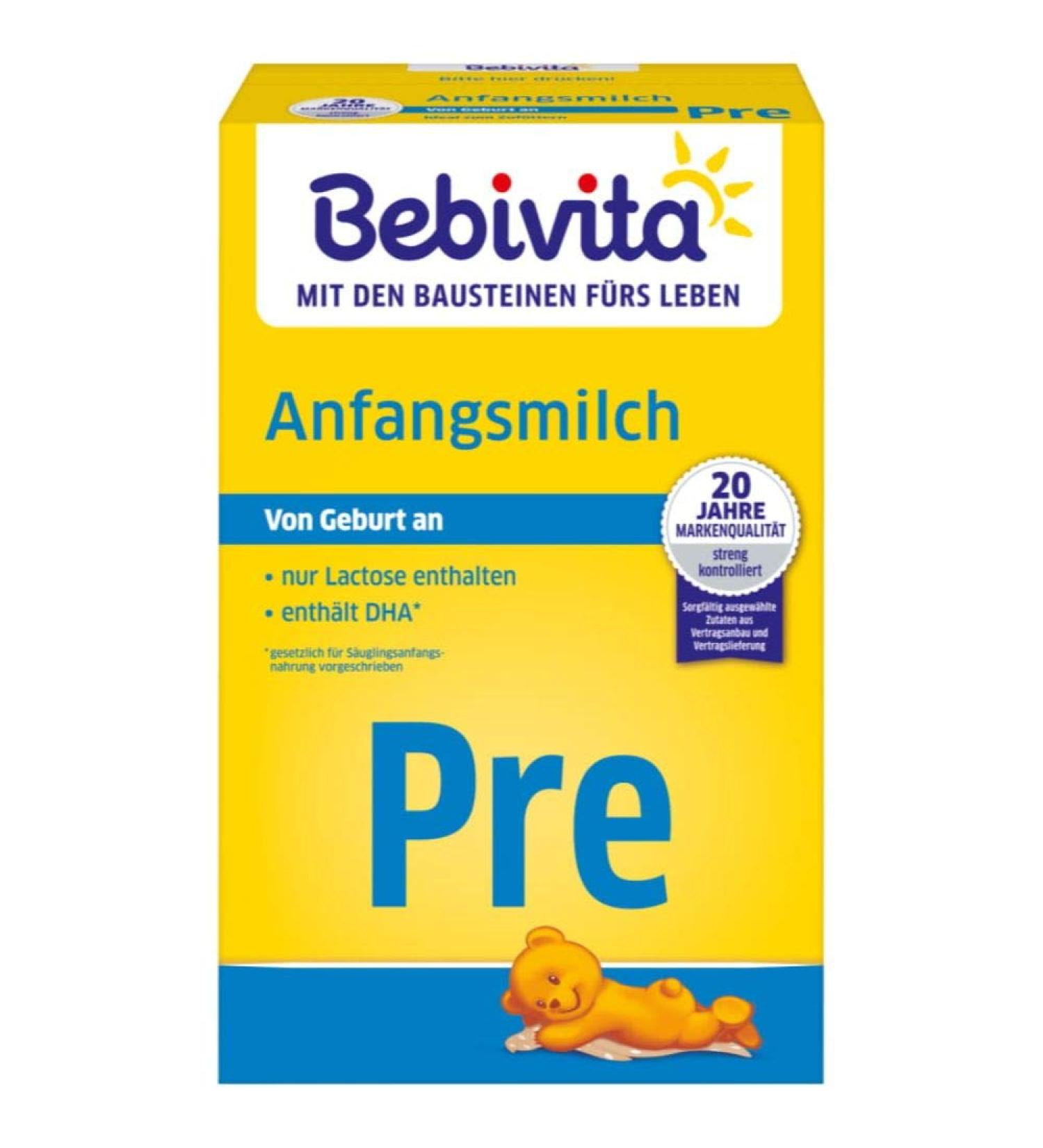 Bebivita PRE Initial Milk Formula - Pack of 2 (2 x 500g) | Featured International Shipping - Buy Online on GoSupps.com