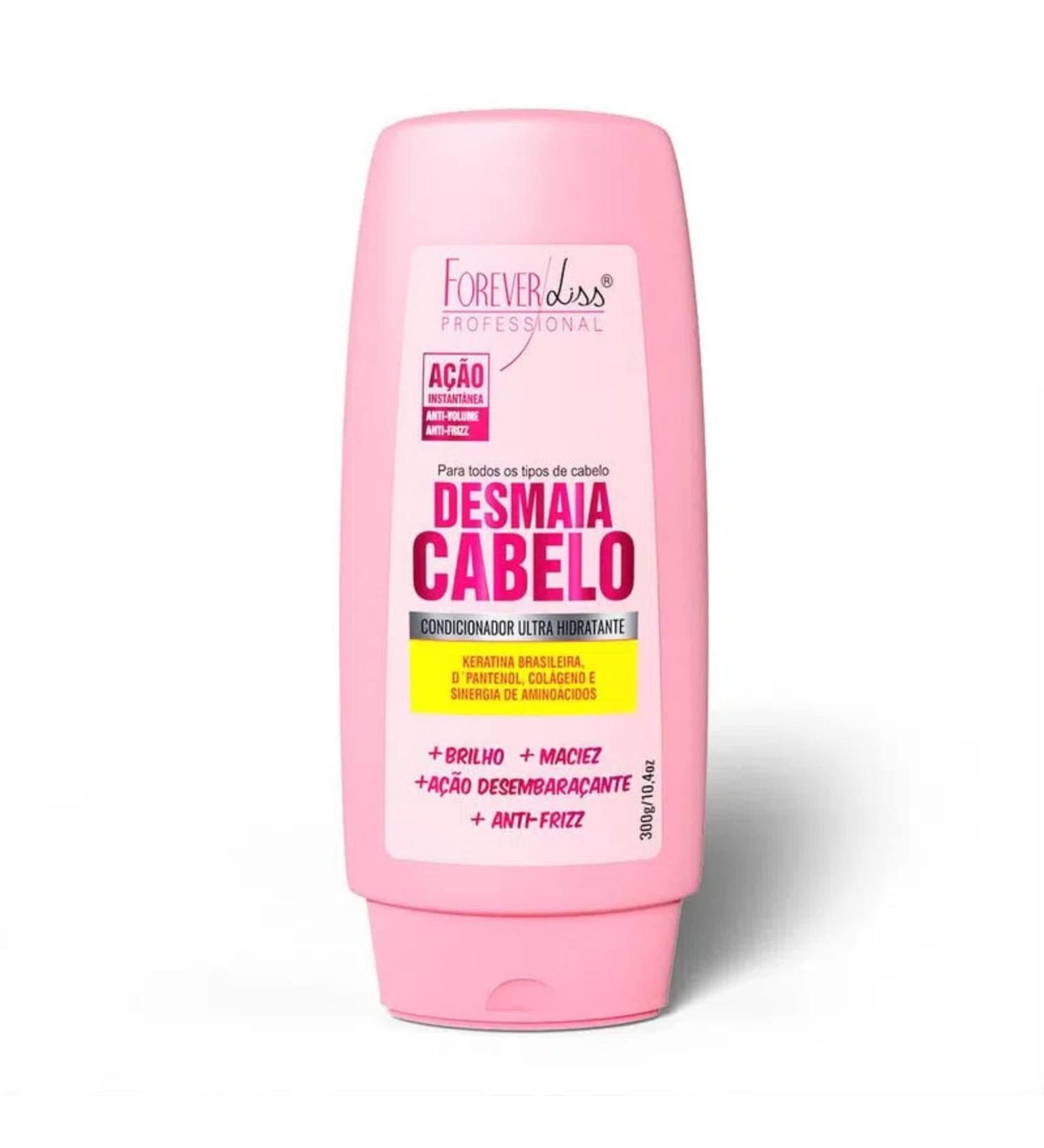 Forever Liss - Linha Desmaia Cabelo - Condicionador Ultra Hidratante 300 Gr - (Faints Hair Collection - Ultra Moisturizing Conditioner Net 10.58 Oz)