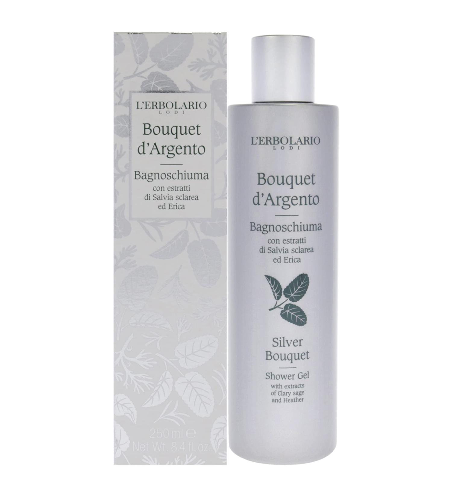 L'Erbolario BOUQUET D'ARGENTO Bath/Shower Gel 250 ml - Buy Online on GoSupps.com