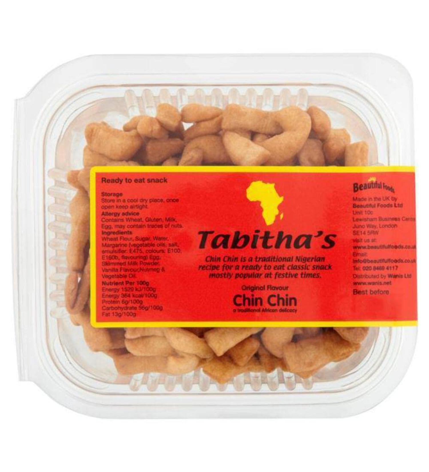 Tabitha's Chin Chin 140g Box of 18-Fd