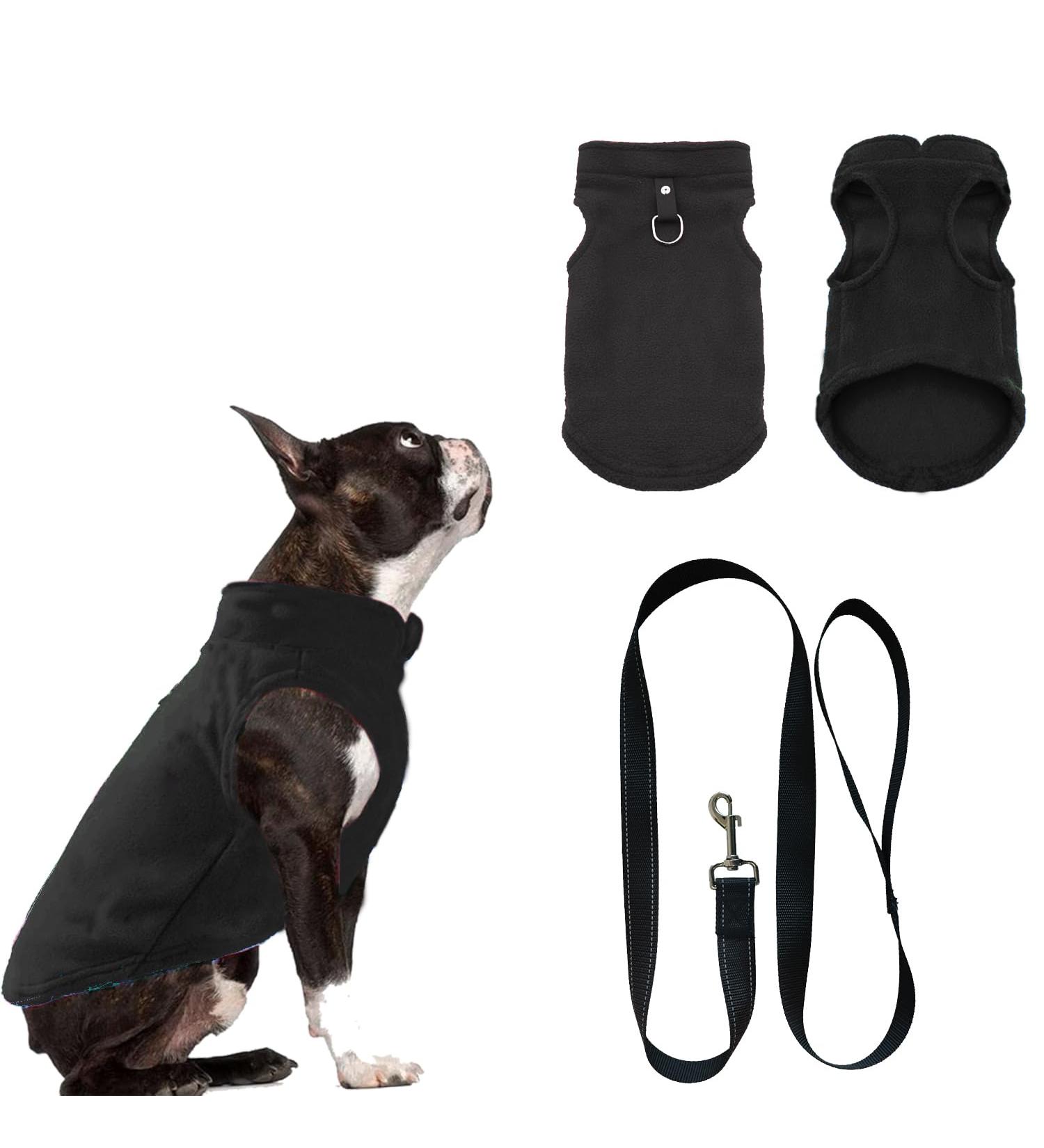 Buy Black L Dog Coat & Sweater for Small Dogs | Stylish Chihuahua Clothing for All Seasons - Buy Online on GoSupps.com