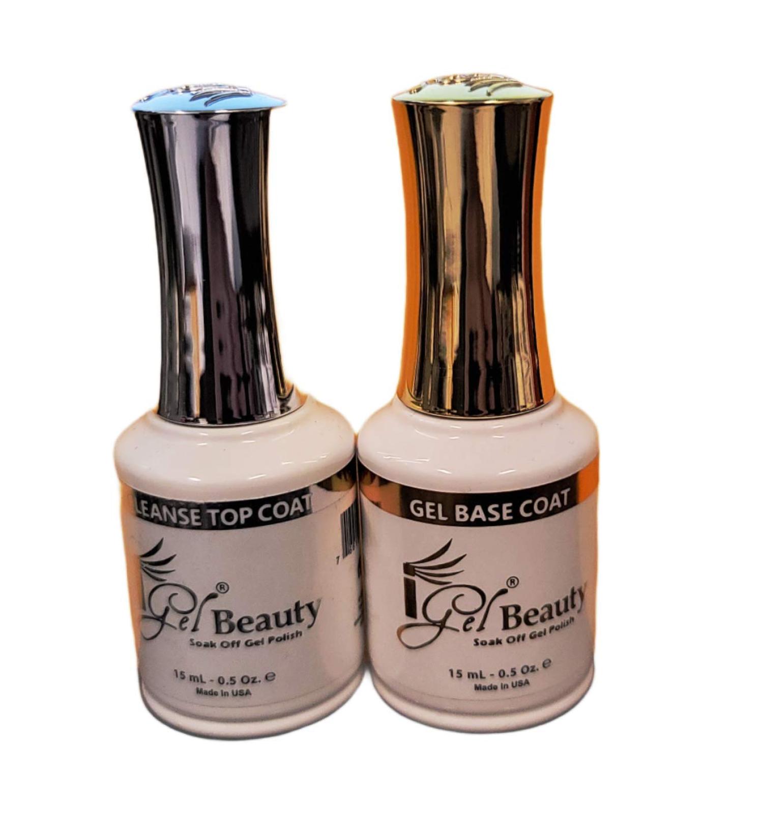IGEL Impeccable Soak Off Gel No-Wipe Top Coat + Base Coat 0.5 oz