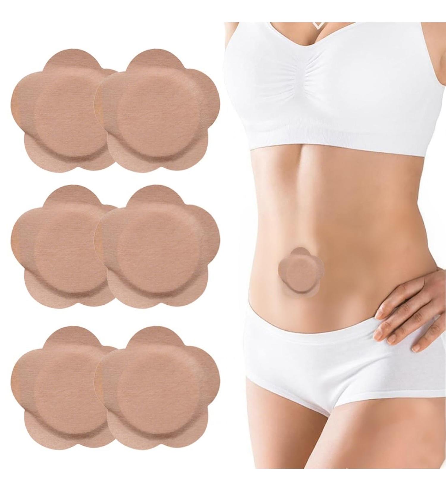 YE2504W1duqi05 50 pieces navel patch breathable and comfortable stay slim especially suitable for sensitive skin colour - Buy Online on GoSupps.com