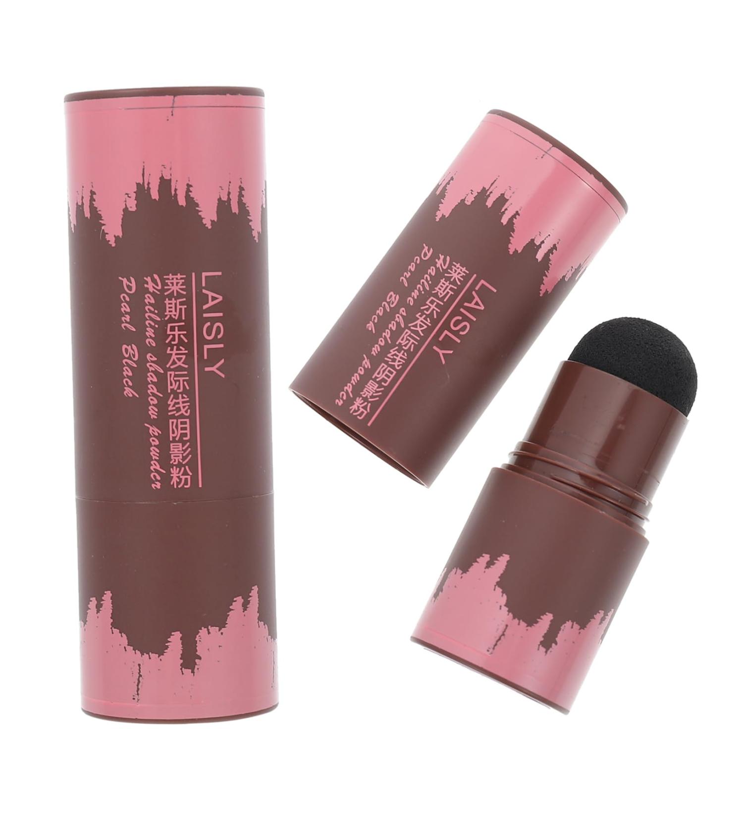 MAGICLULU 2pcs Hairline Powder Stick Makeup Powder Portable Sponge Pen Hairline Powder Waterproof Black Hairline Powder Brow Powder Concealer Trimming Reissue Artifact Plastic 1 count (Pack of 1) Assorted Color A - Buy Online on GoSupps.com