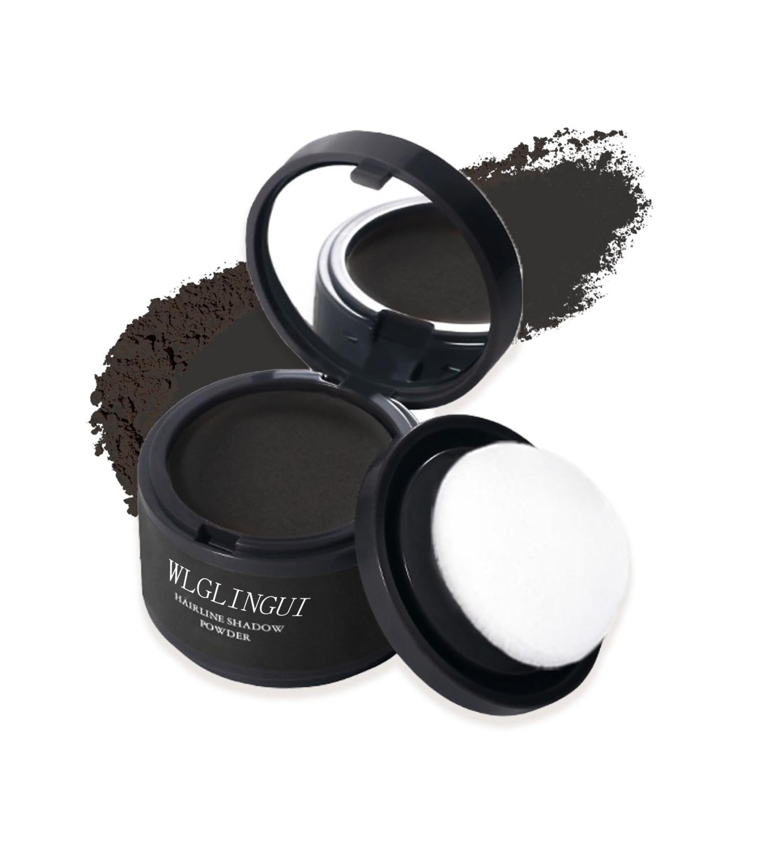 Hairline Powder - Root Touch Up Hair Powder for Women & Men | Black Hair Root Cover Up - Buy Online on GoSupps.com