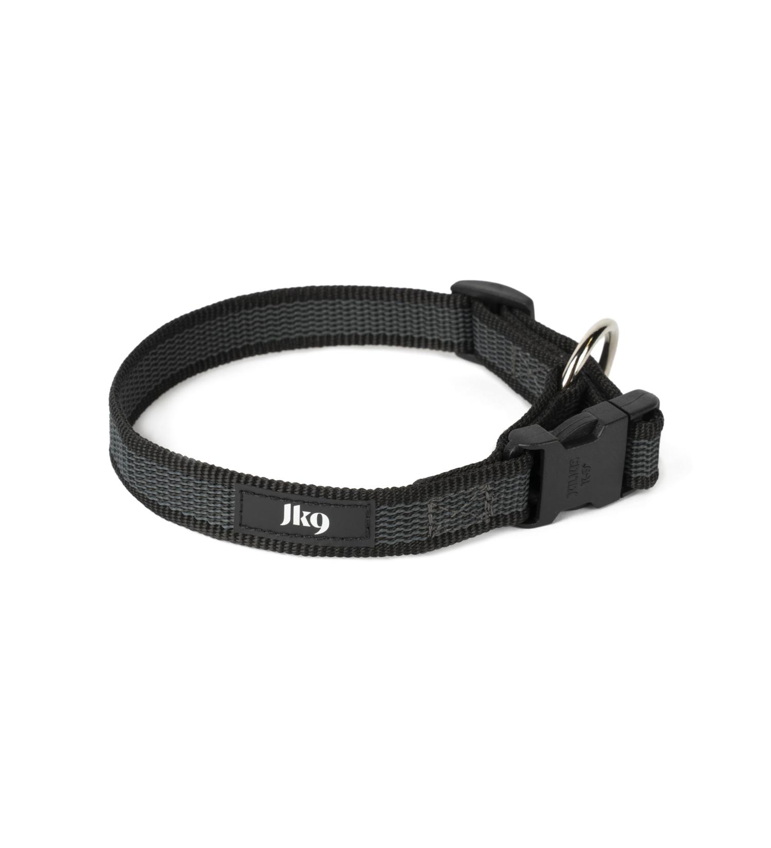 JULIUS-K9 220CG Adjustable Collar - Color & Gray 20mm Width Fits 27-42 cm - Black-Grey Perfect for International Shipping - Buy Online on GoSupps.com