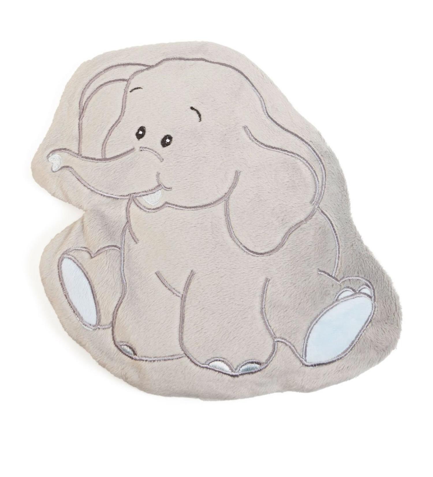Green Woodpecker Heat Zoo Elephant - Grape Seed Heating Pillow for Children | Washable Cuddly Toy for Abdominal Pain & Cold Relief - Buy Online on GoSupps.com