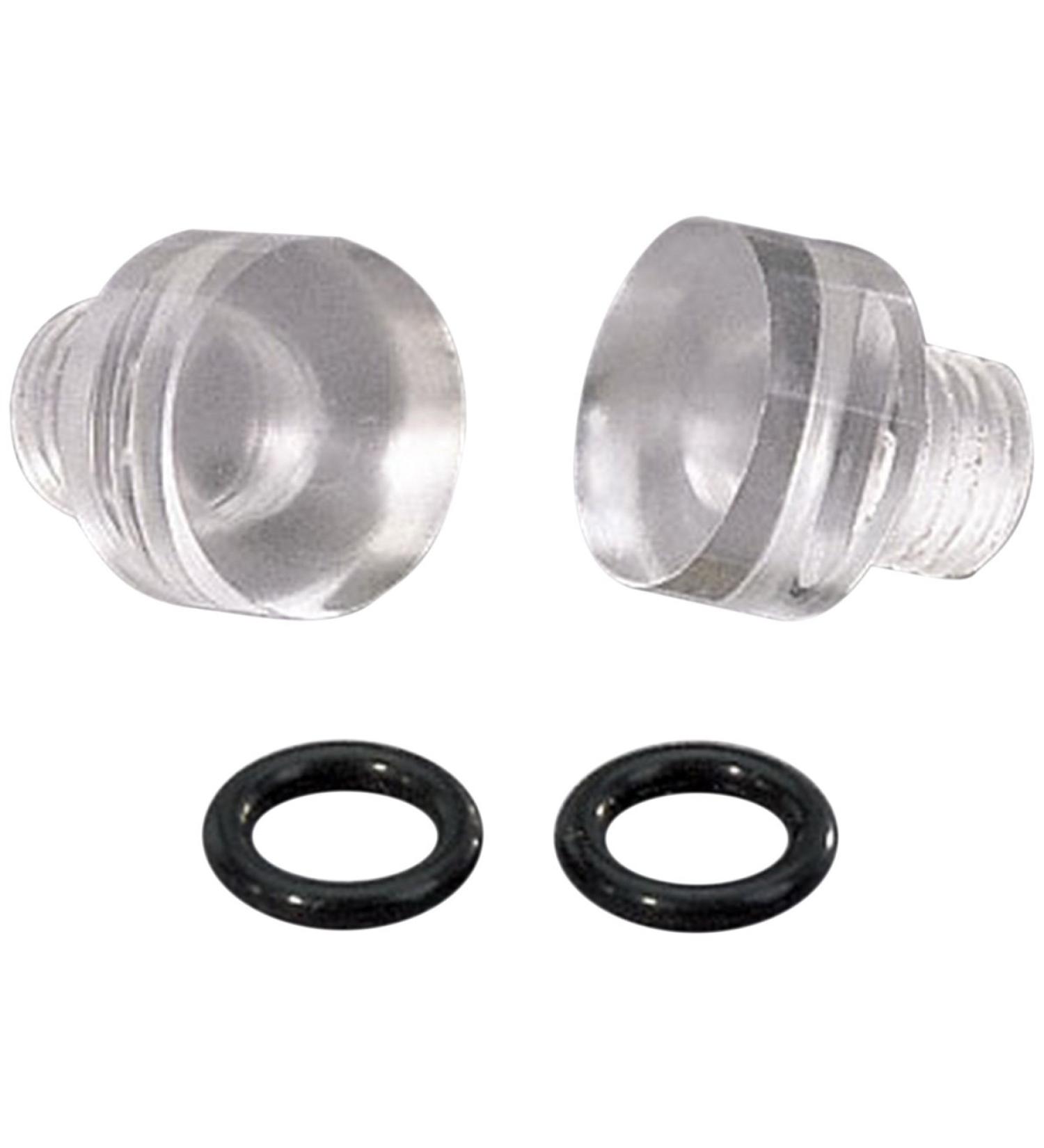 Moroso 65226 Clear View Sight Plugs for Carburetors