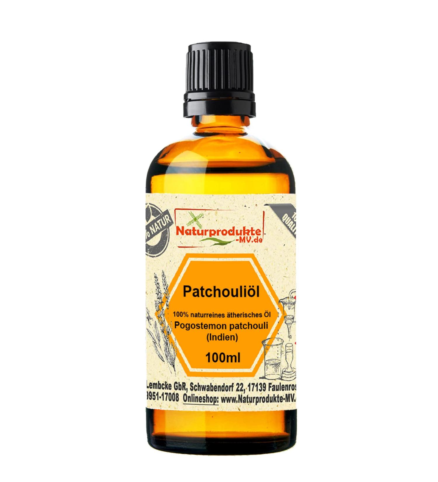 Patchouli Oil (100 ml) 100% pure essential patchouli oil