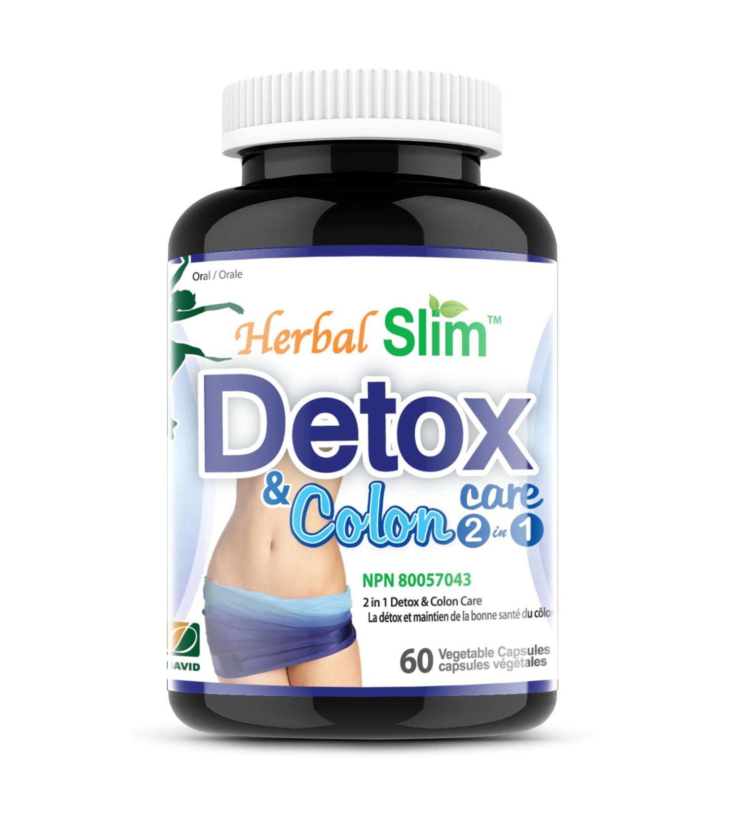 Herbal Slim Detox & Colon Care Herbal Supplement Vegan Non-GMO (60 Count) - Buy Online on GoSupps.com