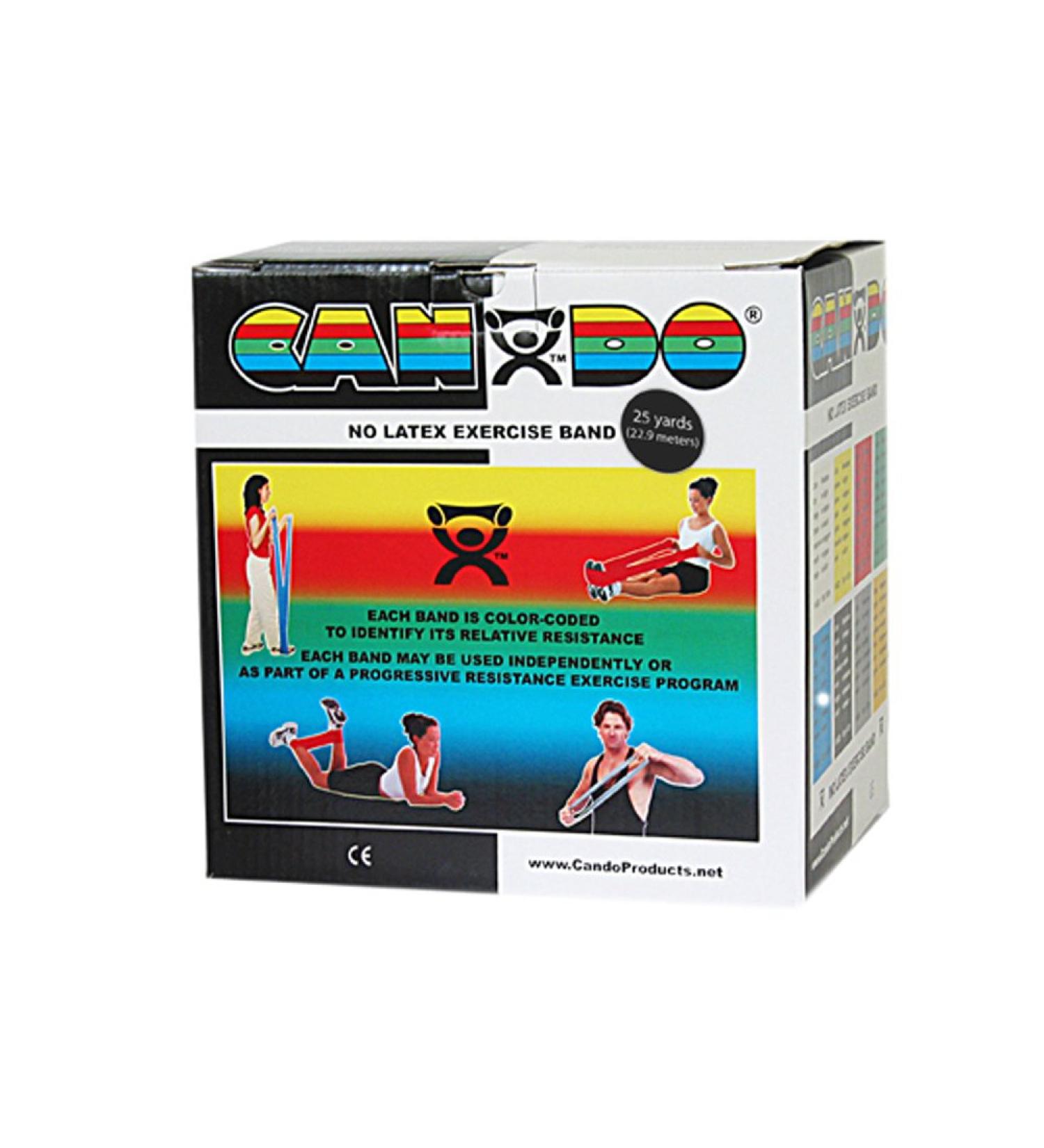 CanDo Latex-Free Exercise Band Black