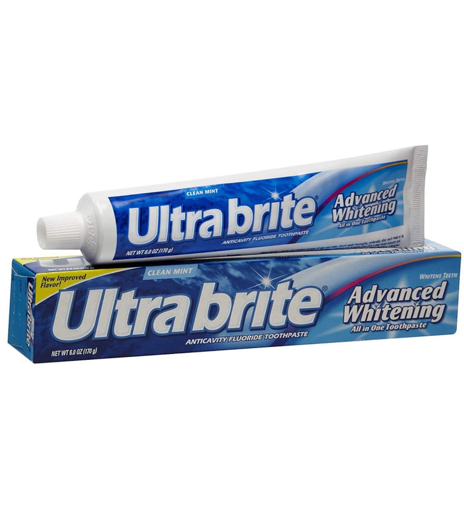 Ultra Brite Reg Size 6z Ultrabrite Advanced Whitening Toothpaste