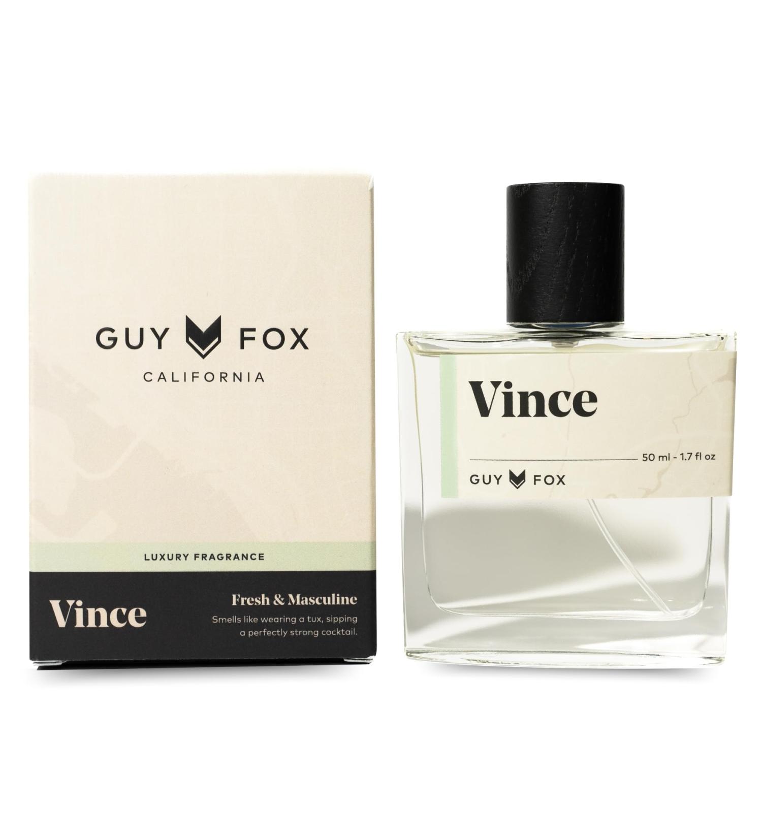 GUY FOX - Vince - Cologne For Men | Crushed Lime Mint Gin & Sunset Musk | Fresh Masculine Men's Cologne | Men s Fragrance | 1.7 Fl Oz - Buy Online on GoSupps.com