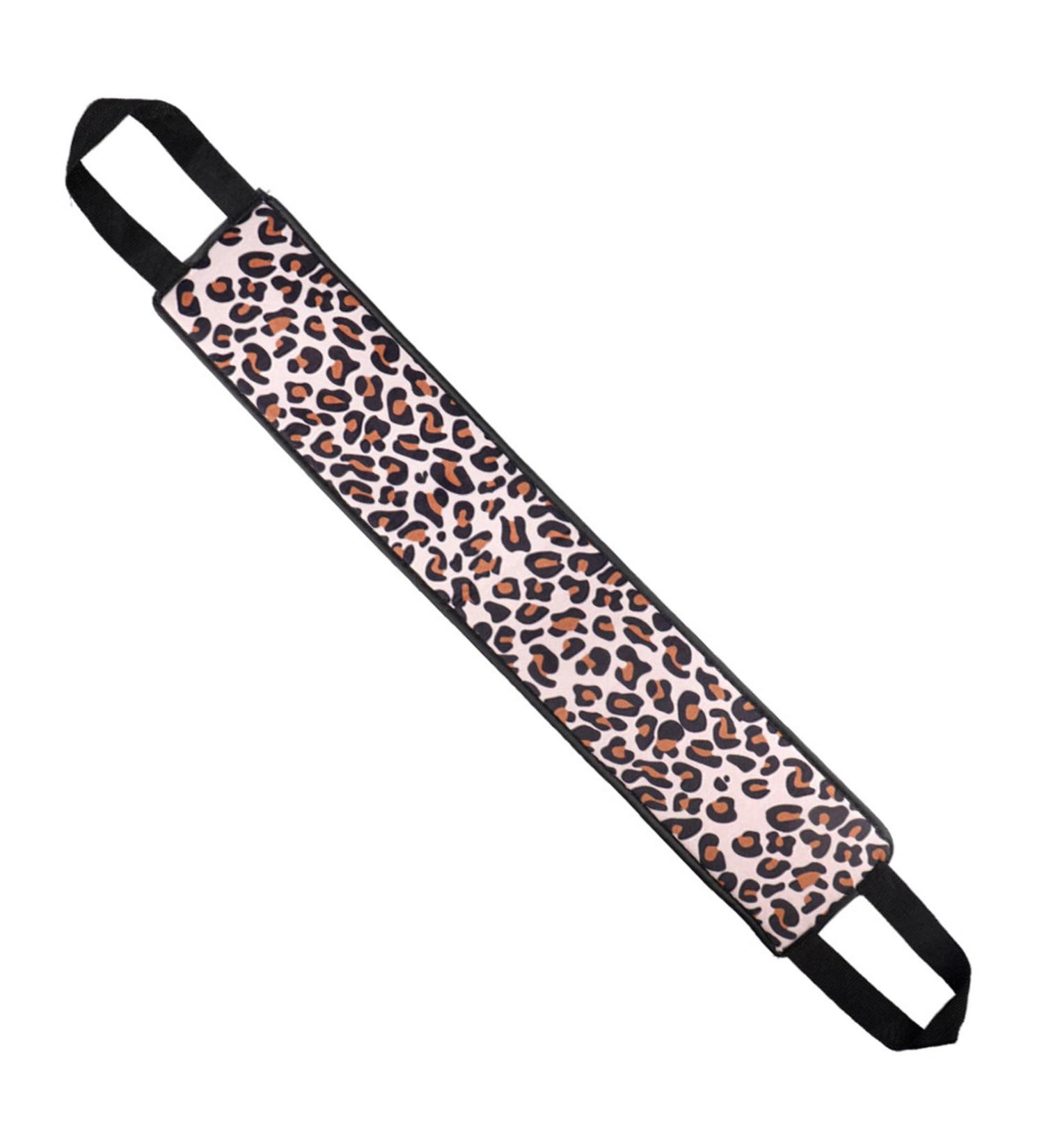 Buy Leopard Pull Back Self Tan Applicator & Exfoliating Bath Towel - Perfect for Back Tanning Moisture Cream & Lotion Application - Fast International Shipping - Buy Online on GoSupps.com