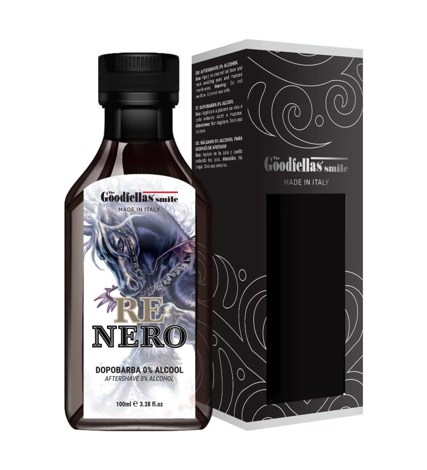 The Goodfellas' smile Re Beard Liquid Black Zero Alcohol 100ml