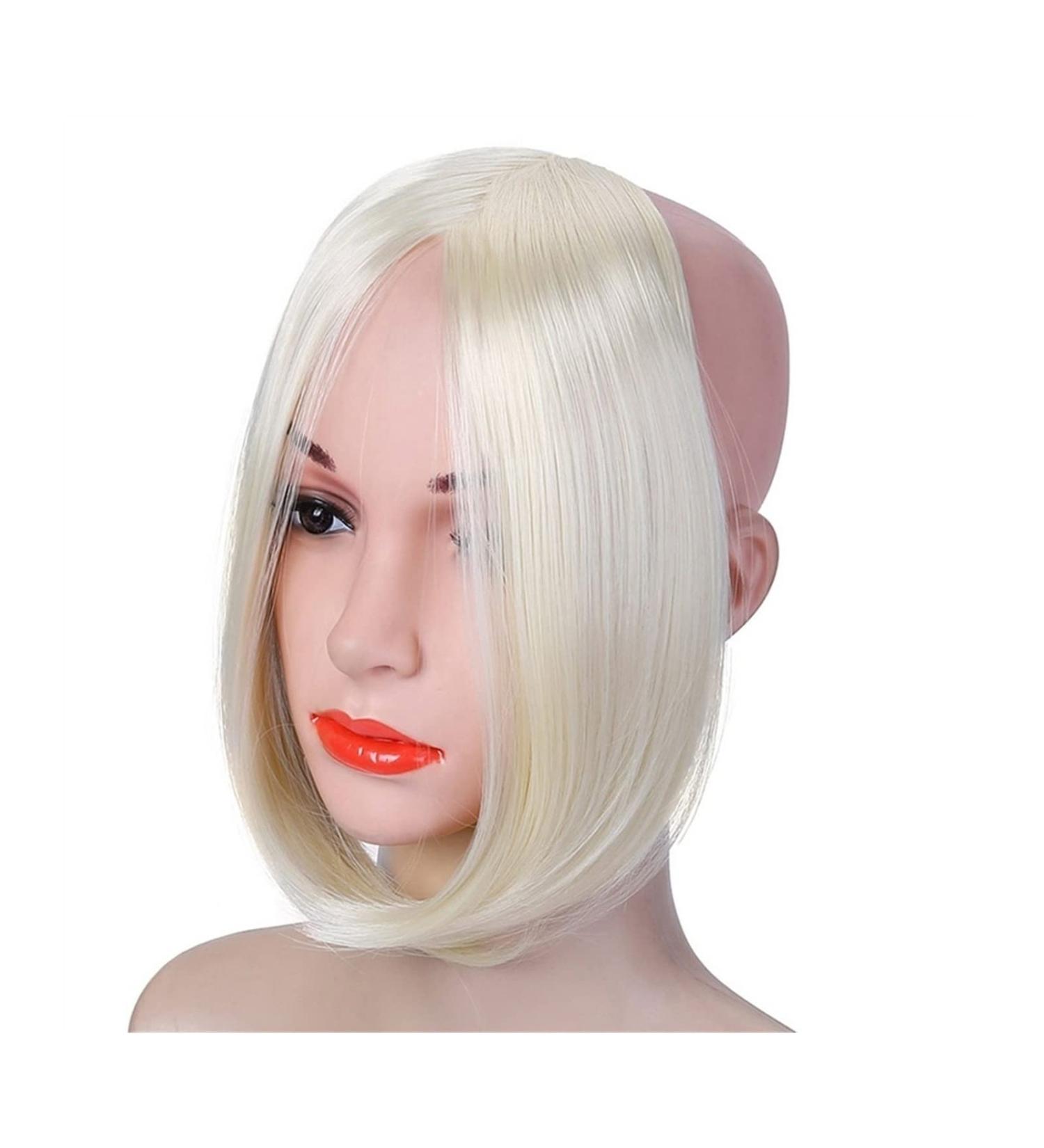 Bangs Side Bangs Long Straight Bangs Middle Part Bangs Invisible Clip in Bangs Synthetic Nature Look Hair Piece Extension Fringe Clip in Hair Bangs Hairpiece for Women Curved Bangs for Daily Wear ( 923-102 - Buy Online on GoSupps.com