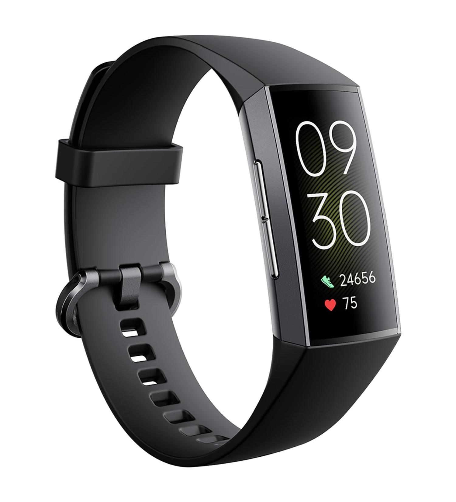 Activity Tracker for Men & Women | 1.1'' AMOLED Screen Fitness Watch with Heart Rate Blood Pressure Sleep Monitor & Calorie Tracking | Smart Band for Android & iPhone - C67 Schwarz - Buy Online on GoSupps.com