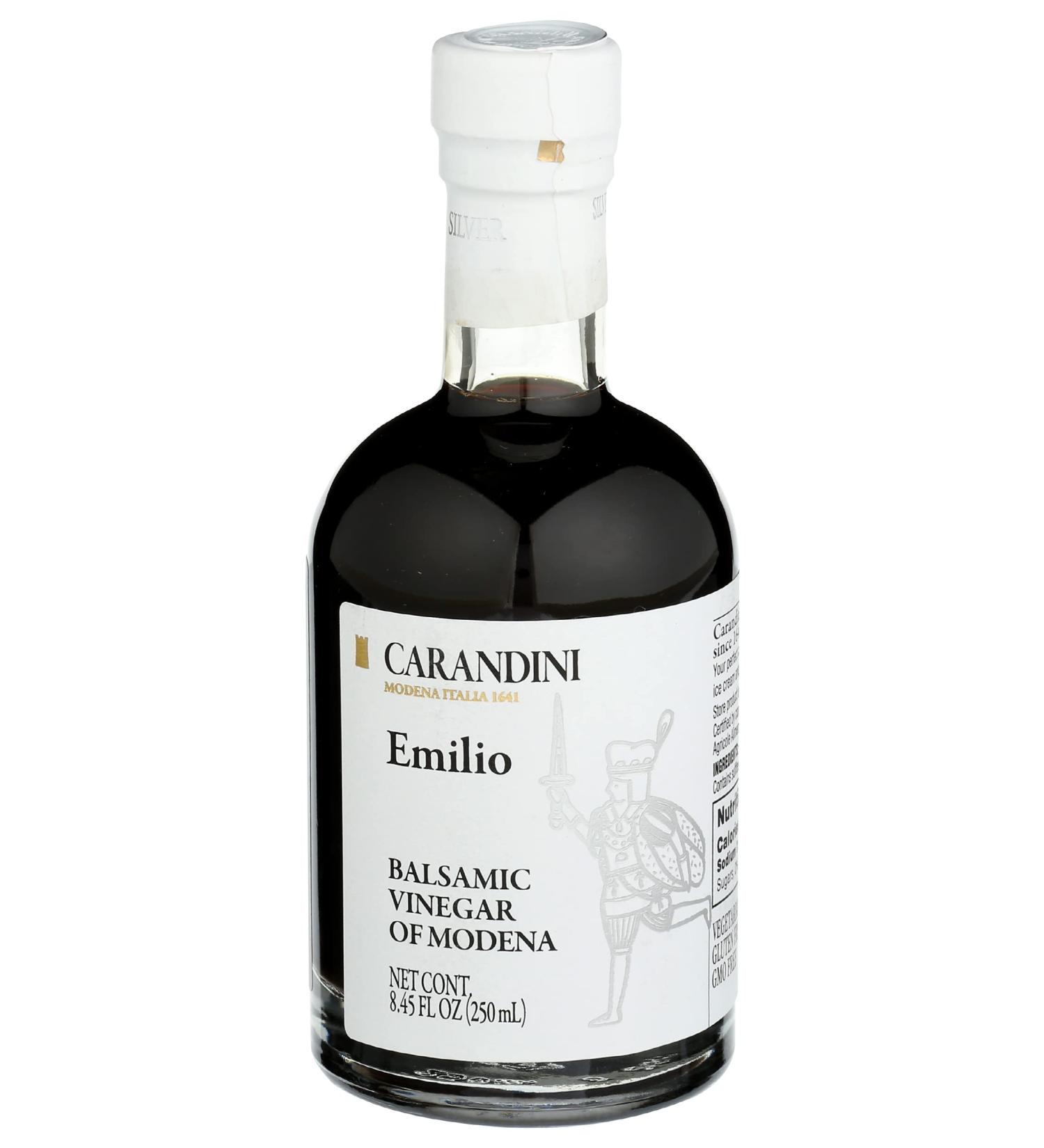 Carandini Balsamic Vinegar of Modena Emilio - 8.45 Fl Oz | Authentic Italian Flavor - Buy Online on GoSupps.com