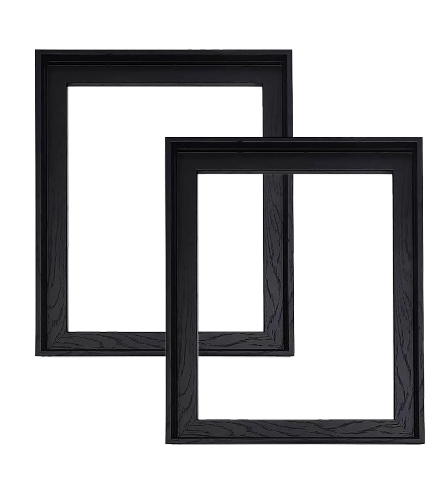 2 Pack 11x14 White Canvas Floater Frames - Assembled 7/8 Deep Floating Frames for Canvas Paintings - Canvas Frame Kit for Elegant Canvas Art - Buy Online on GoSupps.com