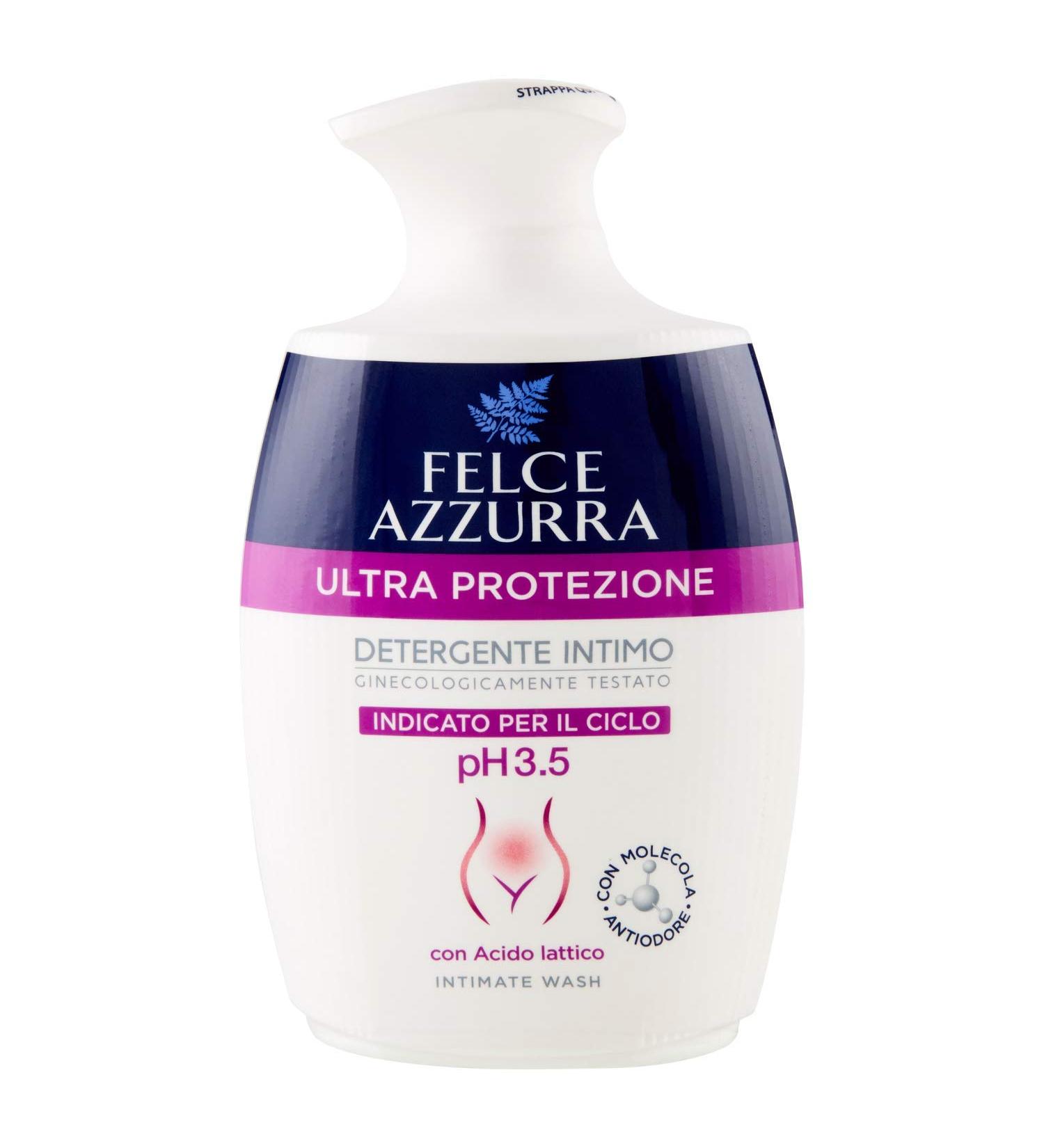 Felce Azzurra - Ultra-protective intimate cleanser - pH 3.5 suitable for the cycle - 250 ml
