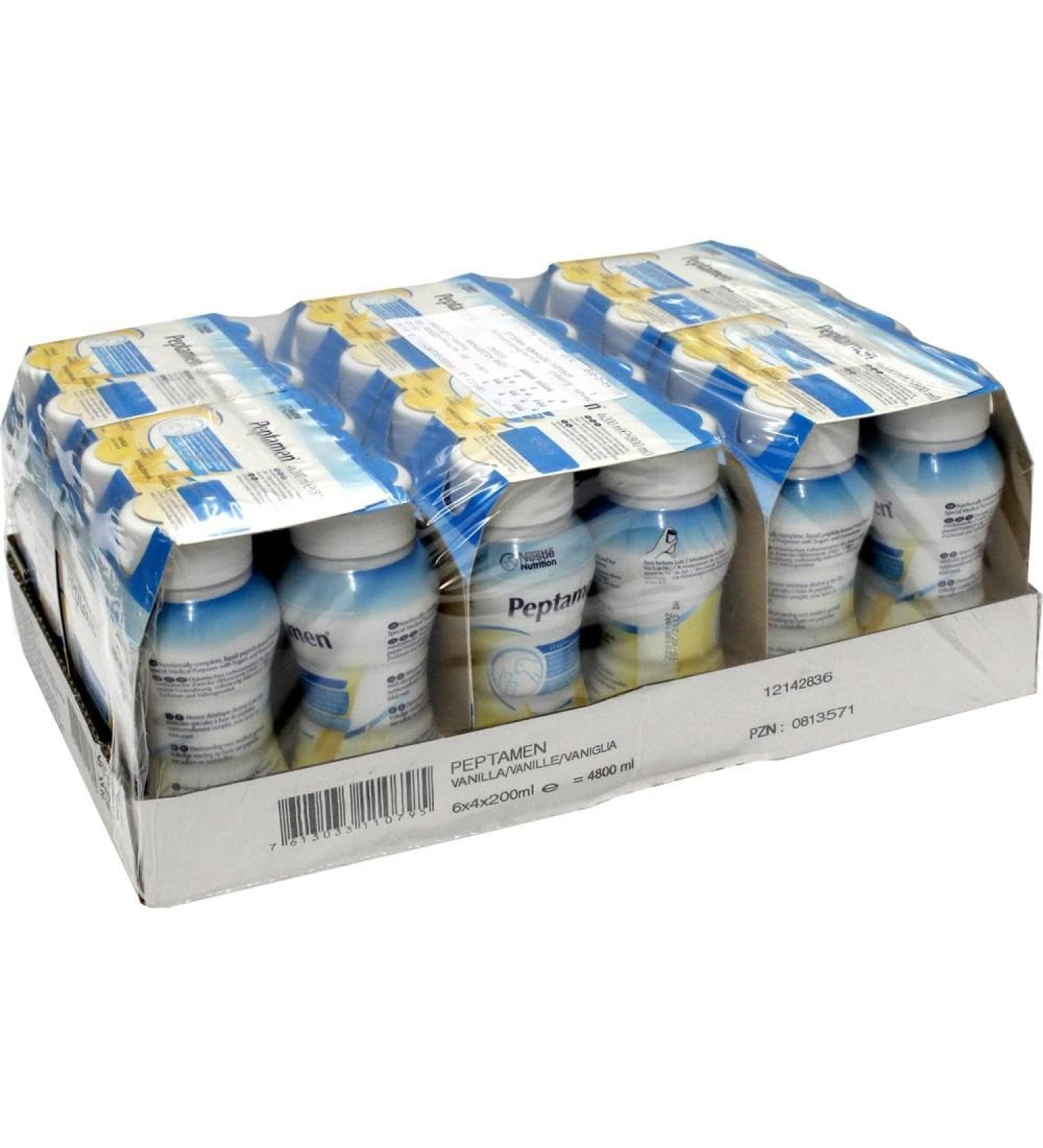 Peptamen Vanilla Drinking Food 200ml - 24 Bottles