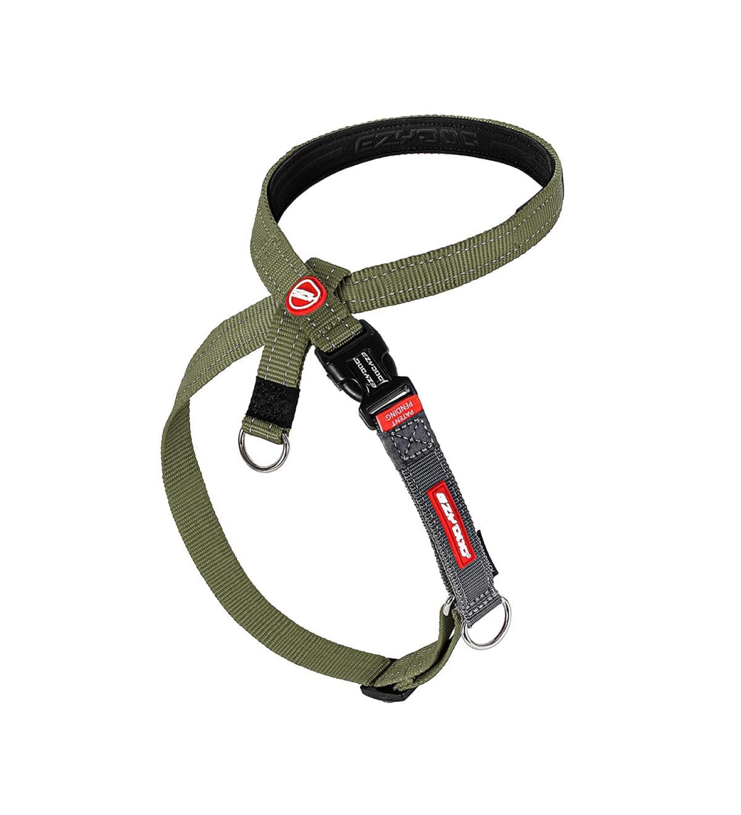 Ezydog Anti Pull Dog Harness - Crosscheck for Small Medium & Large Dogs | Reflective Size Adjustable (L 58-80cm) - Perfect Dog Training Accessory in Green - Buy Online on GoSupps.com