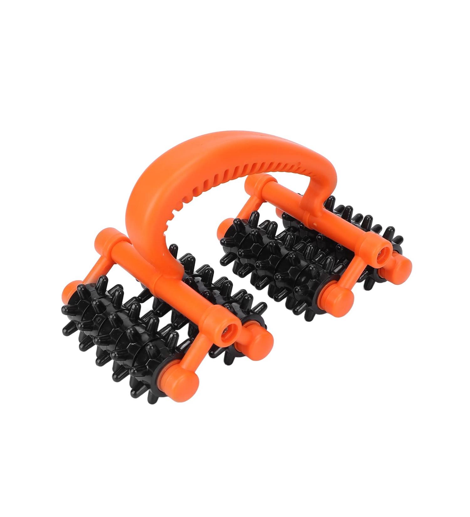 Manual Massage Roller for Back Pain Relief | Enhance Muscle Relaxation & Blood Flow | Acupuncture Point Meridian Massager - Buy Online on GoSupps.com