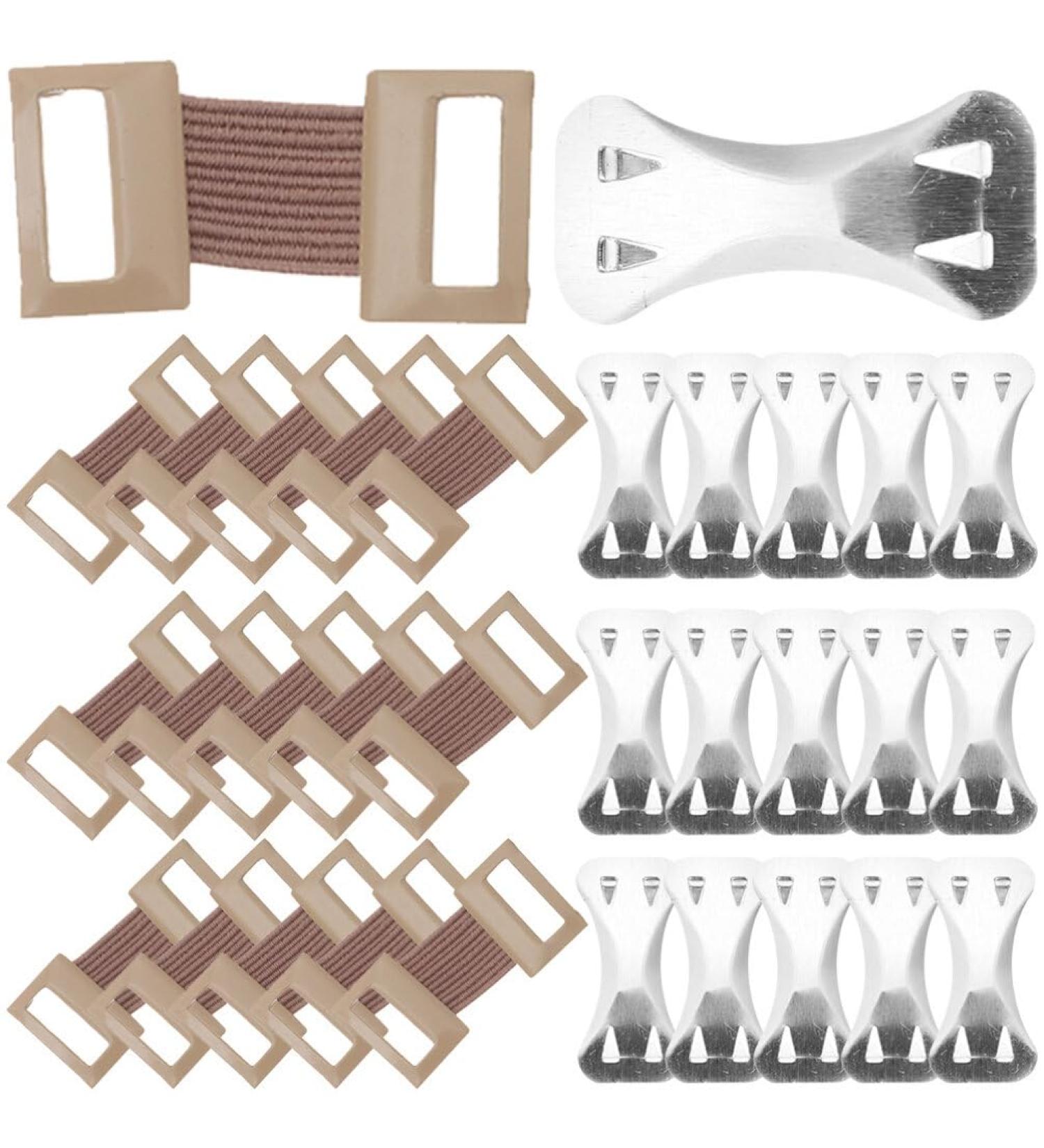 FOMIYES 1 Set Elastic Bandage Buckle Bandage Wraps Portable Bandage Clips Bandage Fixing Supplies Outdoor Wrapping Clips Outdoor Supplies Flexible Bandage Clips Wraps Clips Bandage Fixator